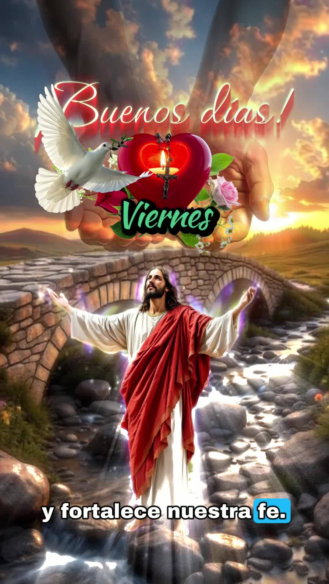 Nesta sexta-feira, elevamos nossos corações ao Senhor em profunda gratidão. Obrigado, meu Deus, por mais um amanhecer, por cada respiração que nos c...