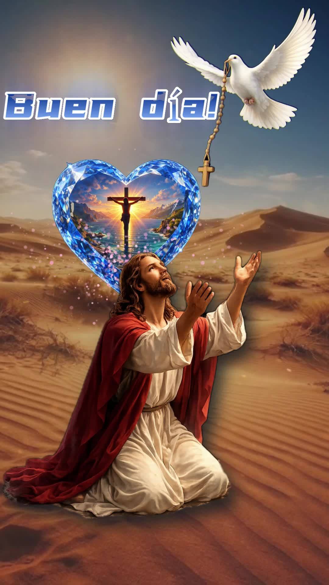 Bom dia! Levantar-se é aceitar o desafio diário. Na jornada da Quaresma, encontramos força para seguir em frente. Jesus nos mostrou o caminho ao enfre...