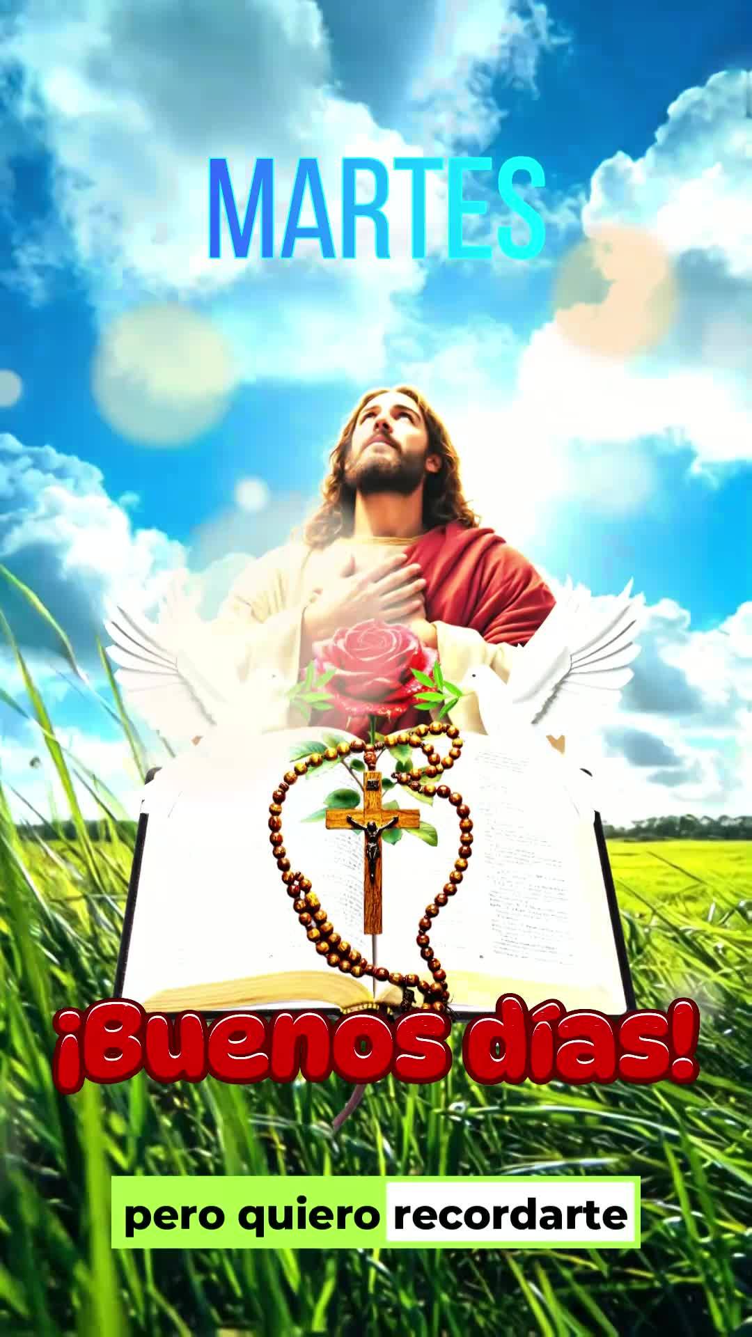 Bom dia! Que esta terça-feira seja marcada pela presença de Deus em cada passo seu. Você não está caminhando sozinho, sabia disso? Deus conhece o se...