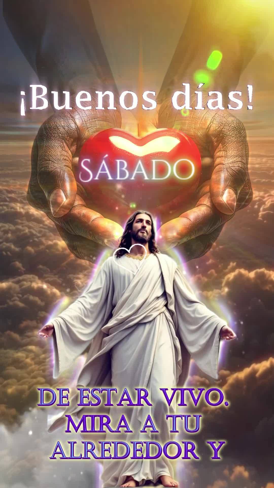 Bom dia! Que este sábado seja um presente especial nas suas mãos. Deus separou este dia para que você pudesse respirar fundo, descansar a alma e renov...