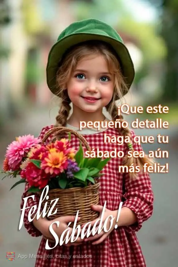 Que esse mimo torne seu Sábado mais feliz! Feliz Sábado!