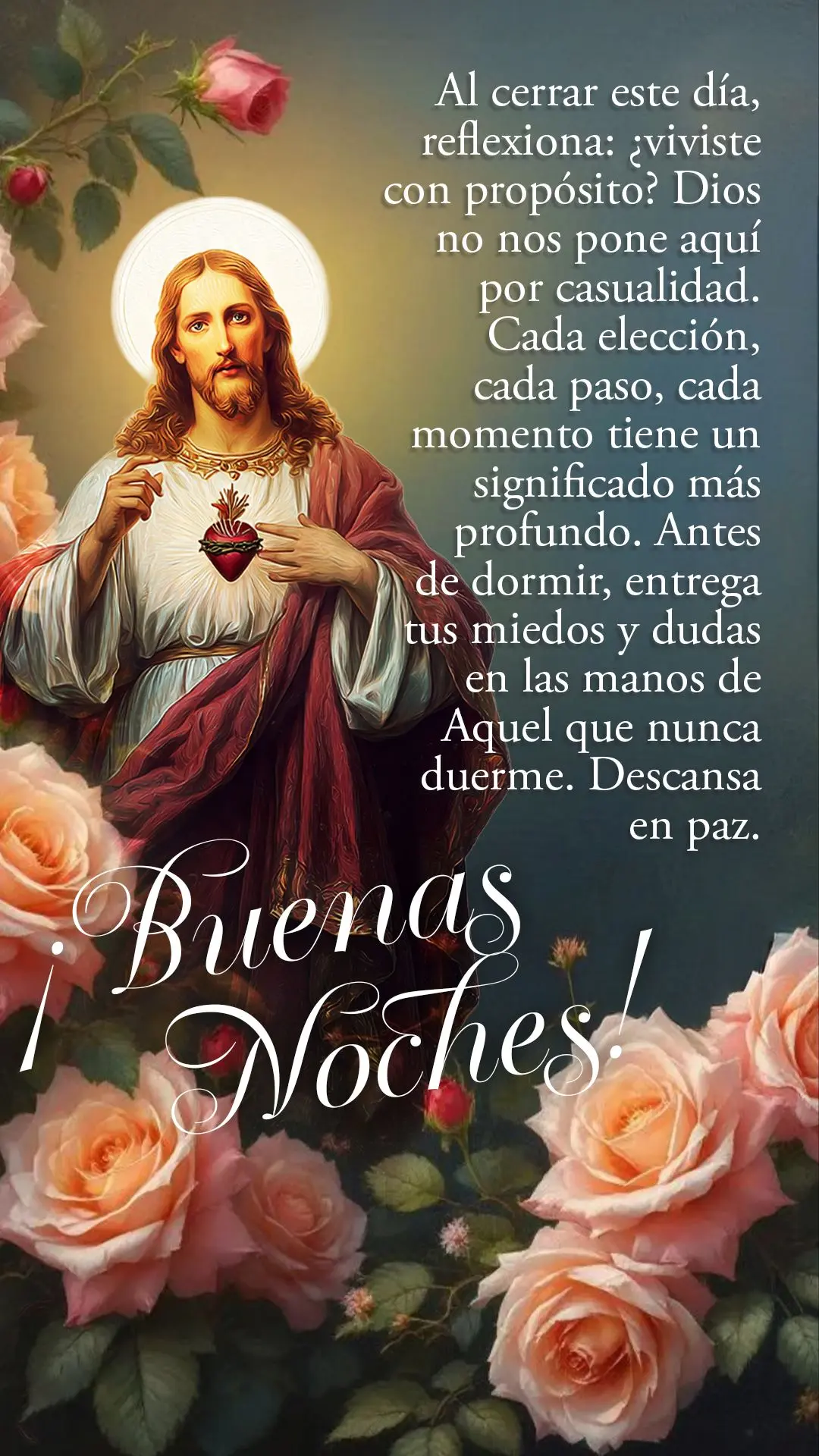 Boa noite. Ao encerrar mais um dia, reflita: você viveu com propósito? Deus não nos coloca aqui por acaso. Cada escolha, cada passo, cada momento tem ...