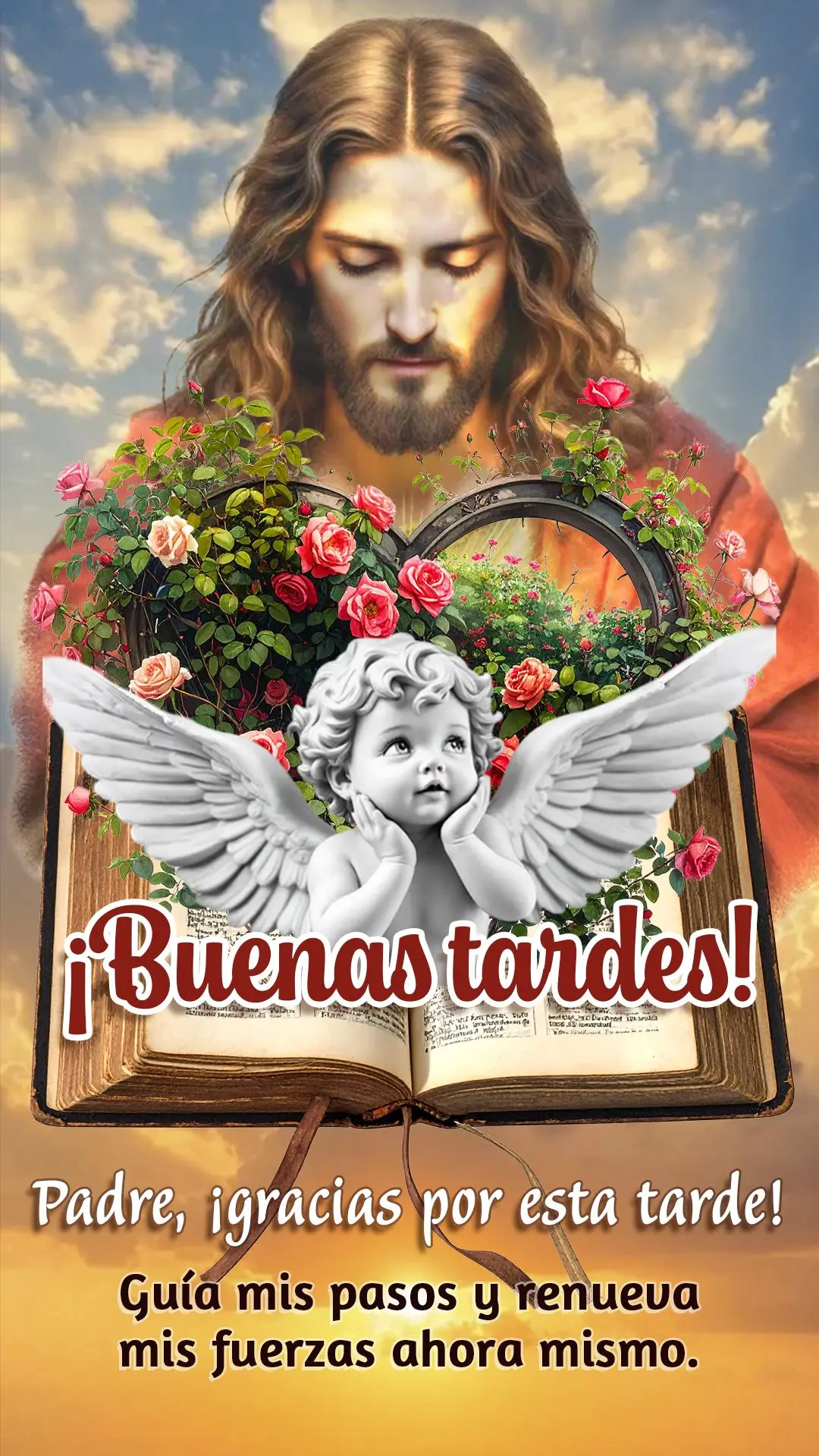 Pai, obrigado por esta tarde! Guia meus passos e renova minhas forças agora. Boa tarde! 🙏☀️

---