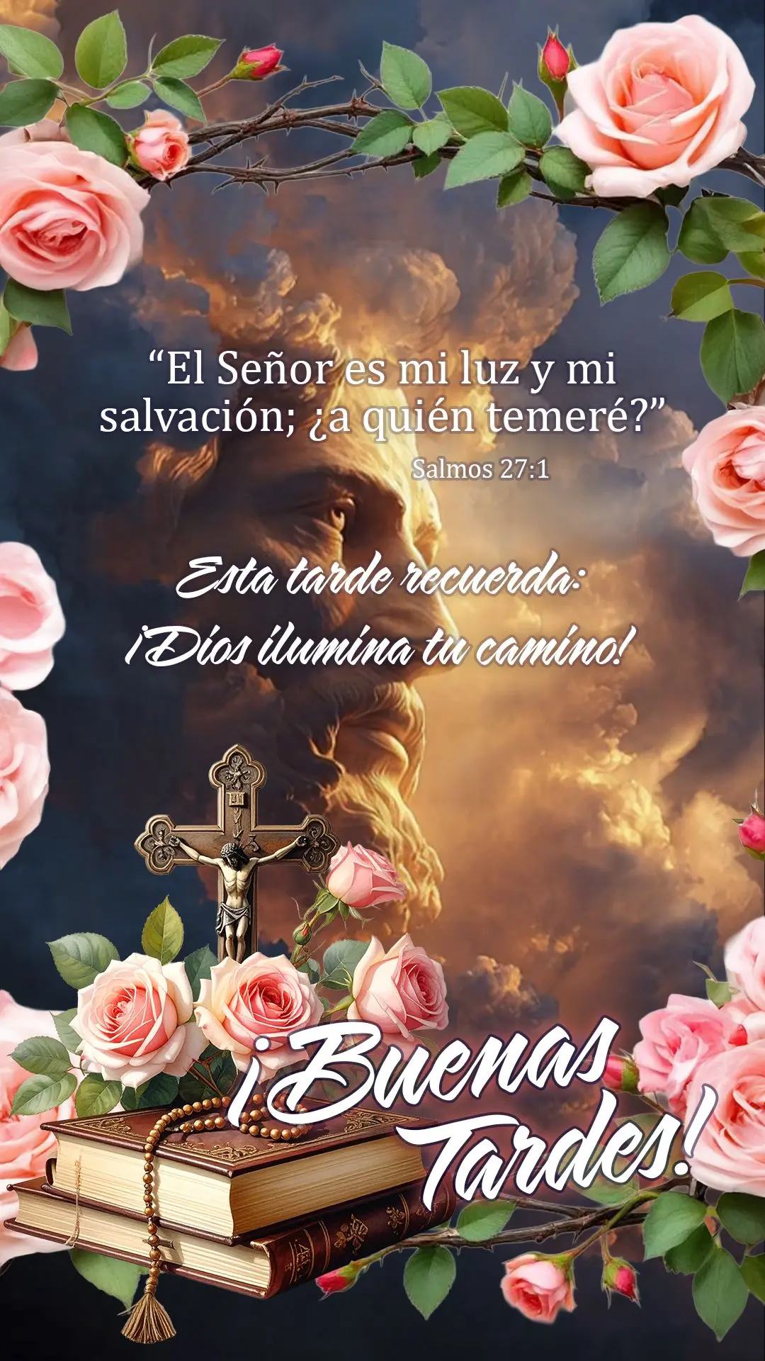 🌤️ Boa tarde!
"O Senhor é a minha luz e a minha salvação; a quem temerei?" — Salmos 27:1
Nesta tarde, lembre-se: Deus ilumina seu caminho! 🙏...