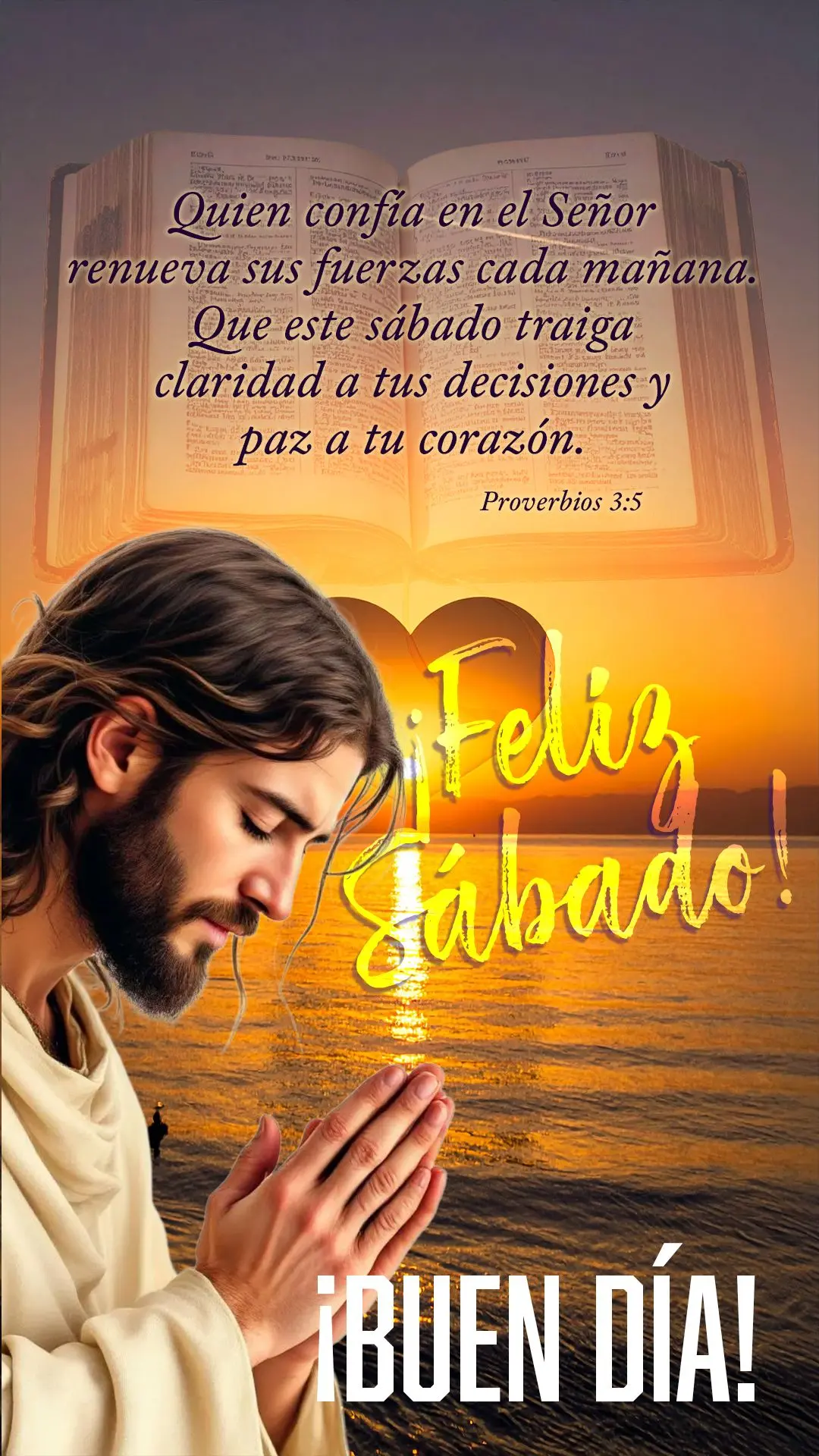 🌿 Quem confia no Senhor renova suas forças a cada manhã. Que este sábado traga clareza para suas decisões e paz para seu coração. Provérbios 3:...