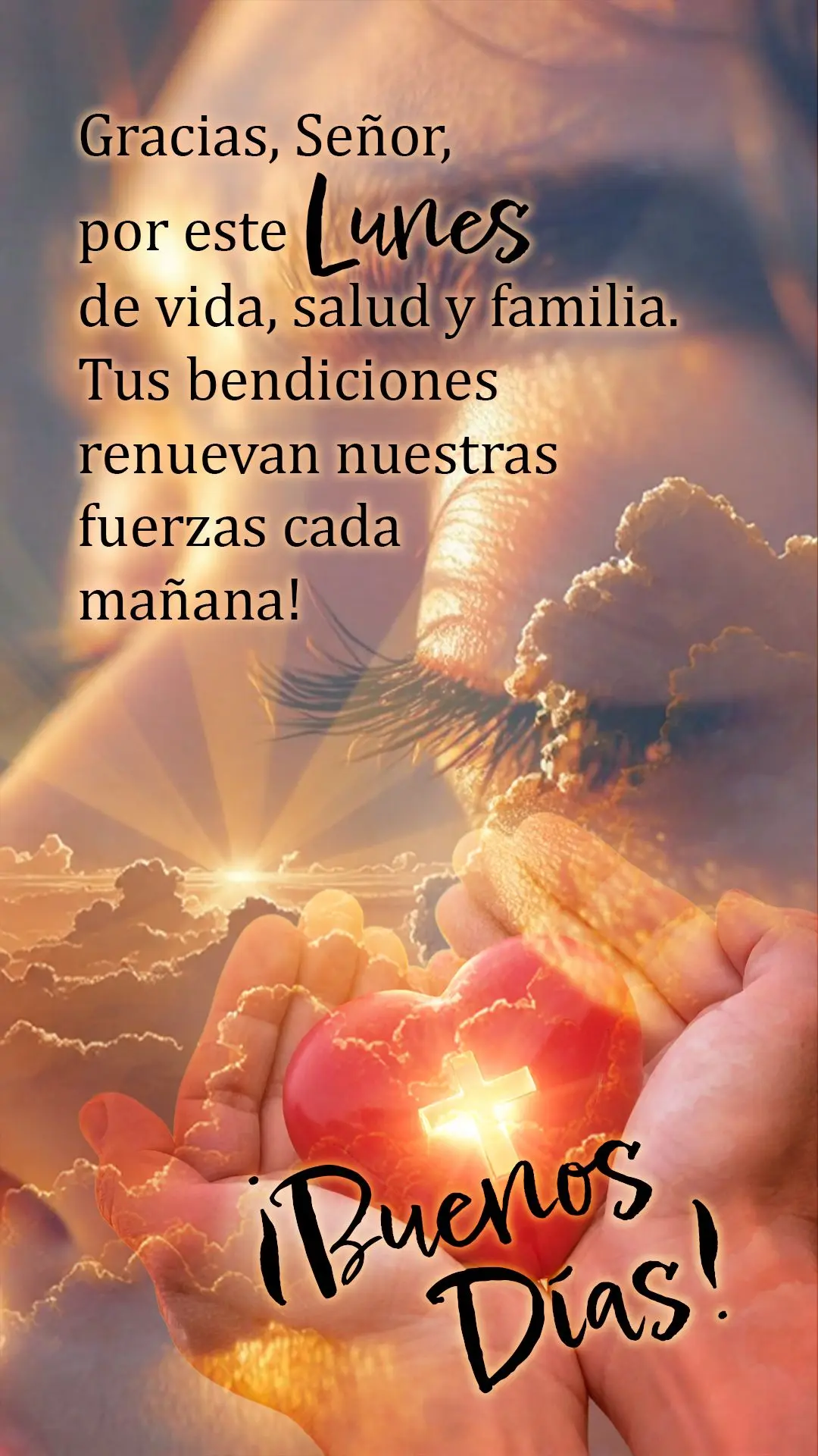Bom dia! Obrigado, Senhor, por mais uma segunda-feira de vida, saúde e família. Suas bênçãos renovam nossas forças a cada manhã! 🙏✨

---