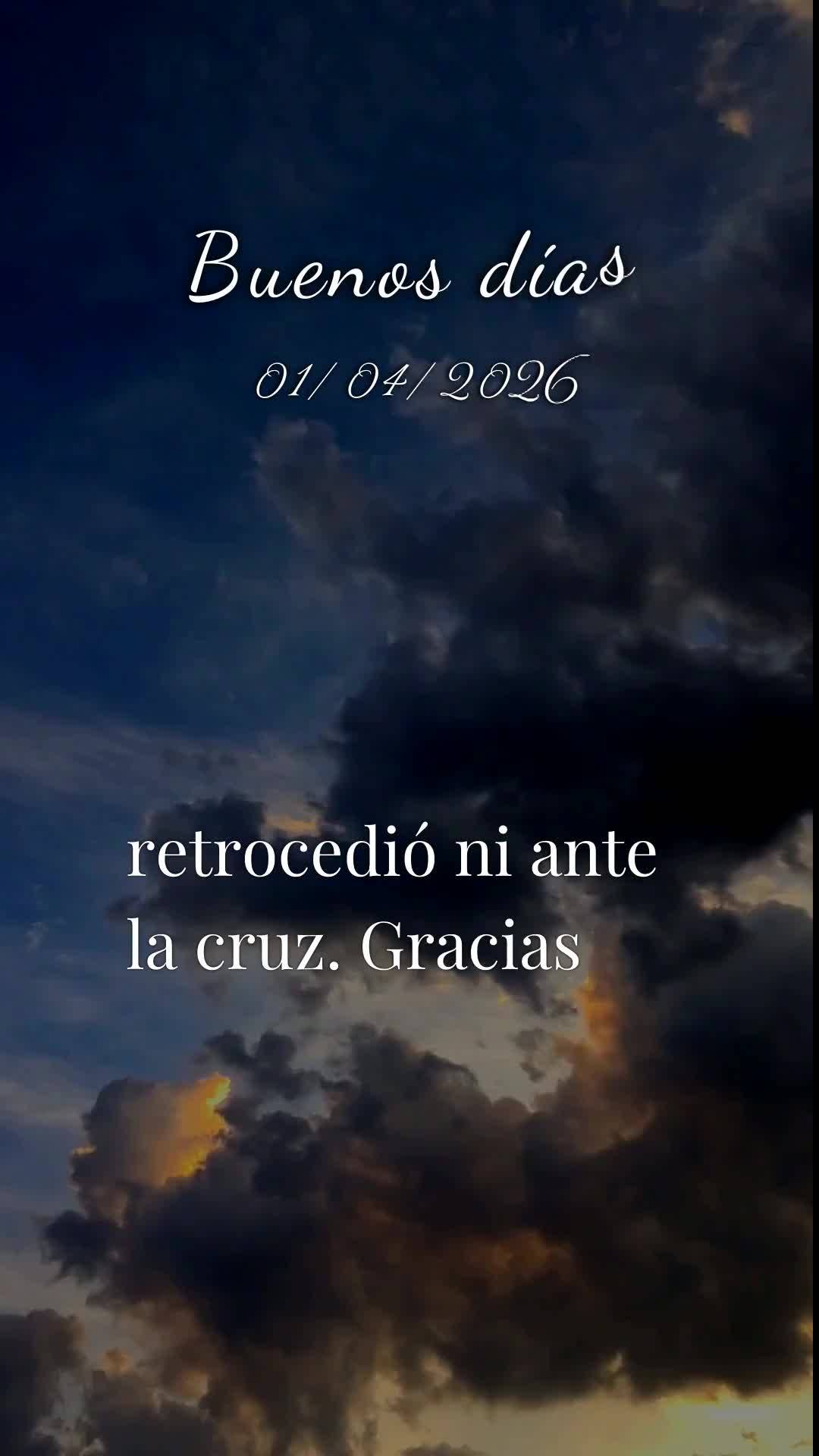 Deus, hoje é quarta-feira, meu pai, dia primeiro de abril de dois mil e vinte e seis. Bom dia. Antes mesmo que este dia avance, eu paro tudo para te agr...