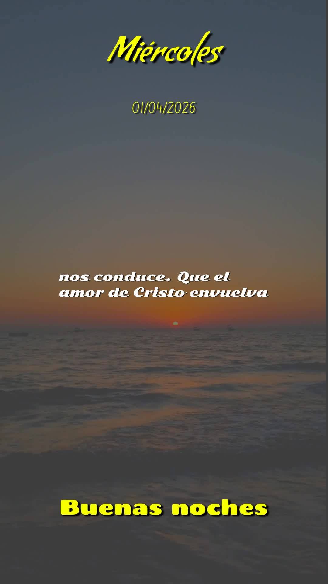 Boa noite. Hoje é Quarta-feira Santa, 1 de abril de 2026, e esta noite carrega um peso especial de contemplação e fé. Estamos no coração da Semana ...