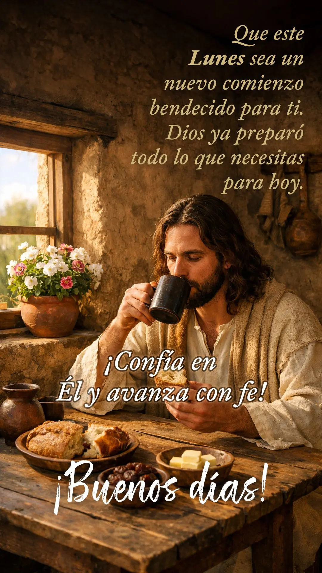 ☀️ Bom dia! Que esta segunda-feira seja um recomeço abençoado para você. Deus já preparou tudo o que você precisa para hoje. Confie nEle e siga ...