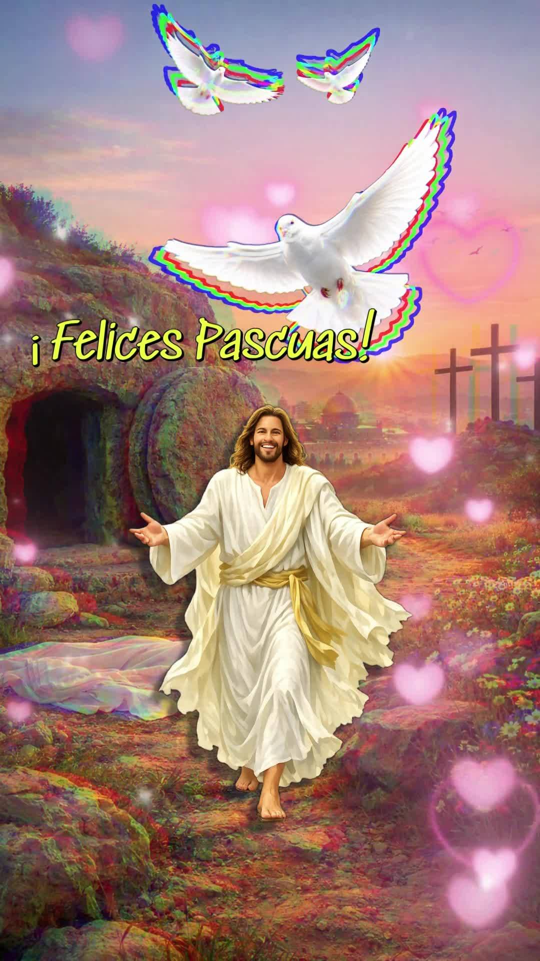 Aleluia! Hoje é Páscoa e o céu e a terra se unem para proclamar: Cristo ressuscitou! Que nome poderoso, que vitória gloriosa! A morte foi vencida, o ...