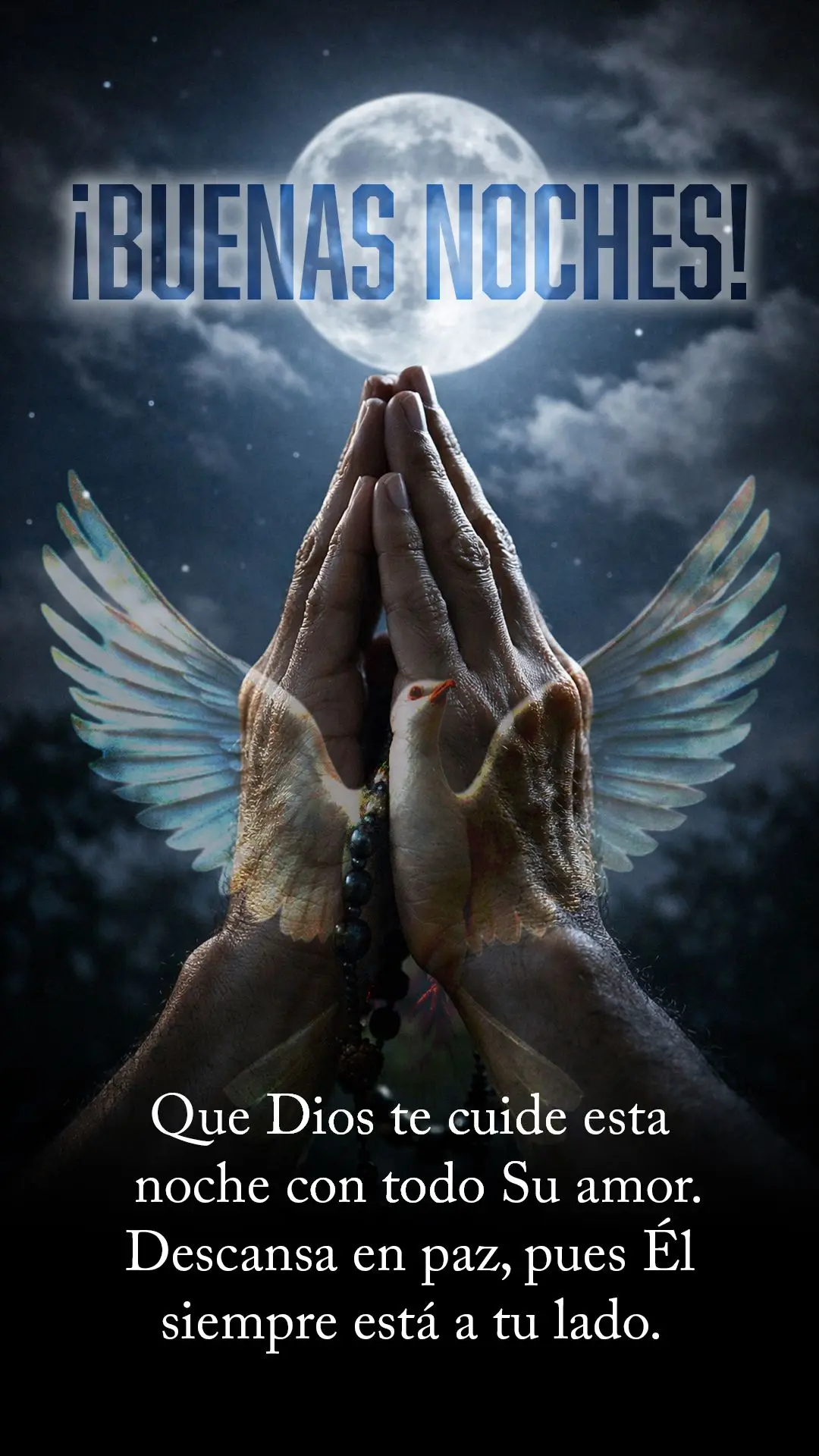 Que Deus cuide de você esta noite com todo o Seu amor. Descanse em paz, pois Ele está sempre ao seu lado. Boa noite! 🌙✨