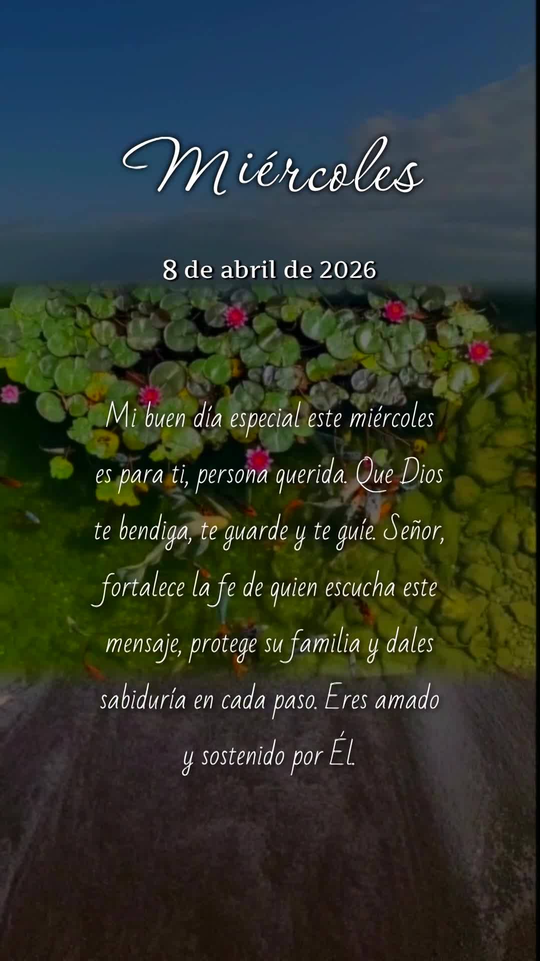 Meu bom dia especial nesta quarta-feira é para você, pessoa querida. Que Deus te abençoe, te guarde e te guie. Senhor, fortalece a fé de quem ouve es...
