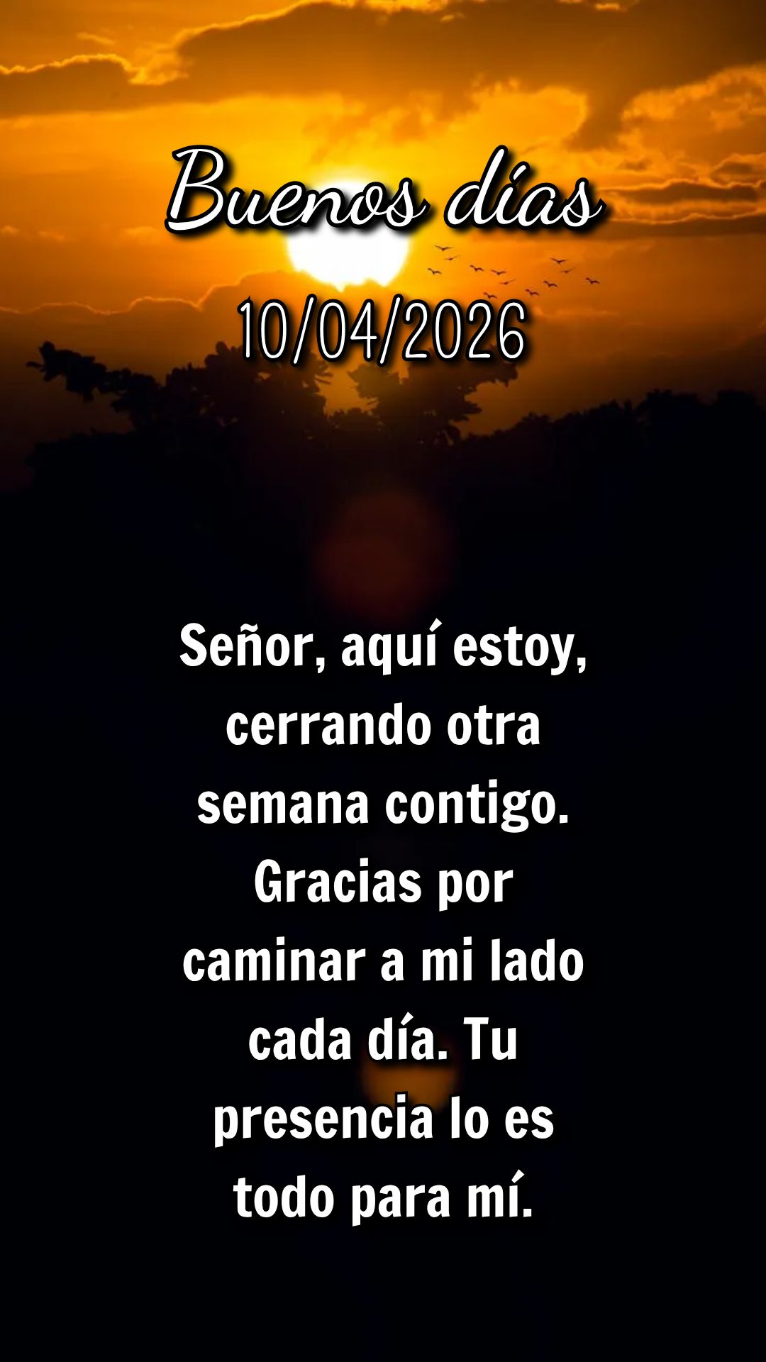 Obrigado, Senhor, por cada dia desta semana, pela minha família, pela saúde e pelo Seu amor que nunca falha. És fiel!