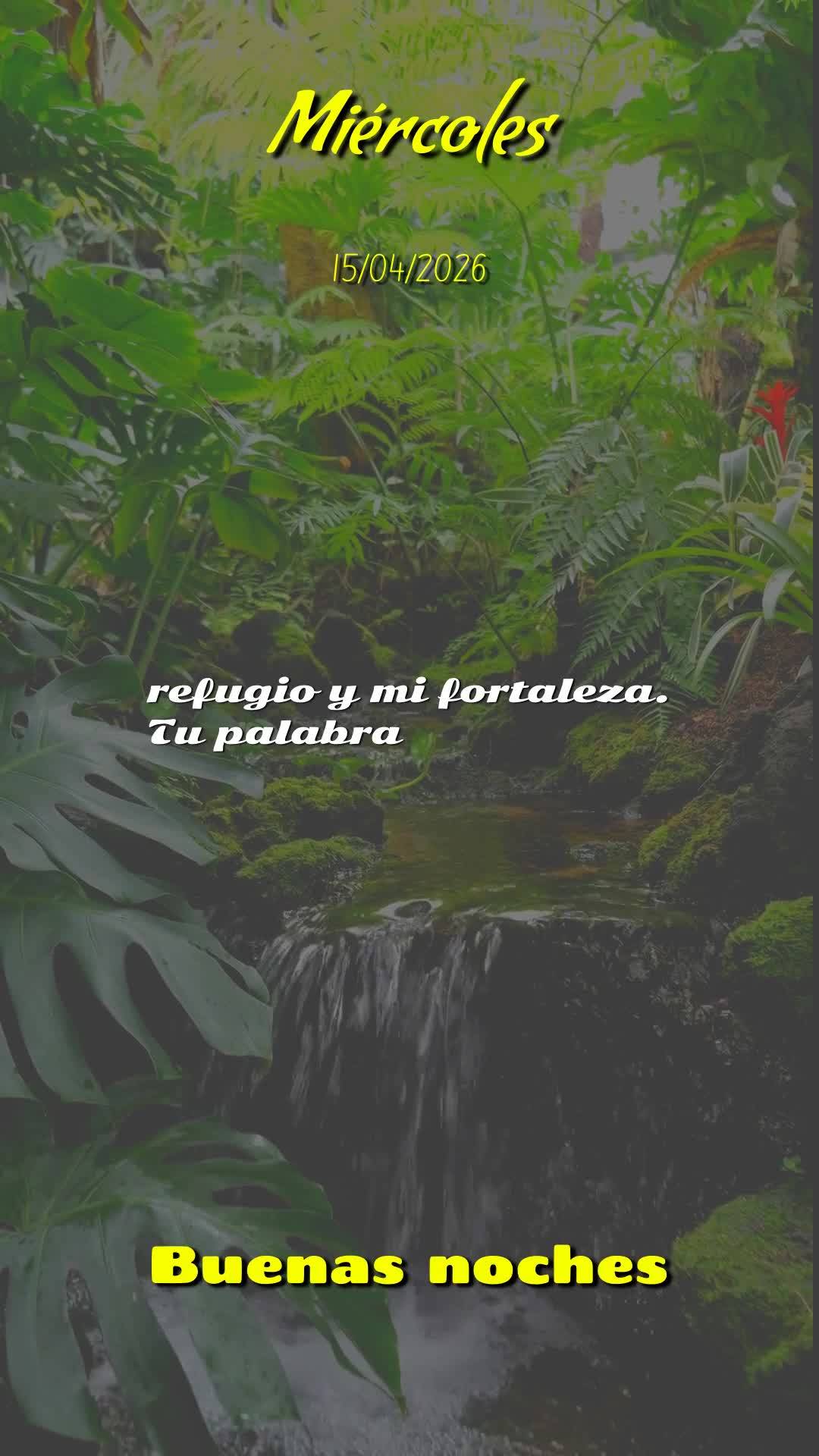 Boa noite! Obrigado, meu Deus, por mais uma quarta-feira vencida. Que dia precioso foi este, 15 de abril de 2026. Tu me livraste de todo mal, me concedes...