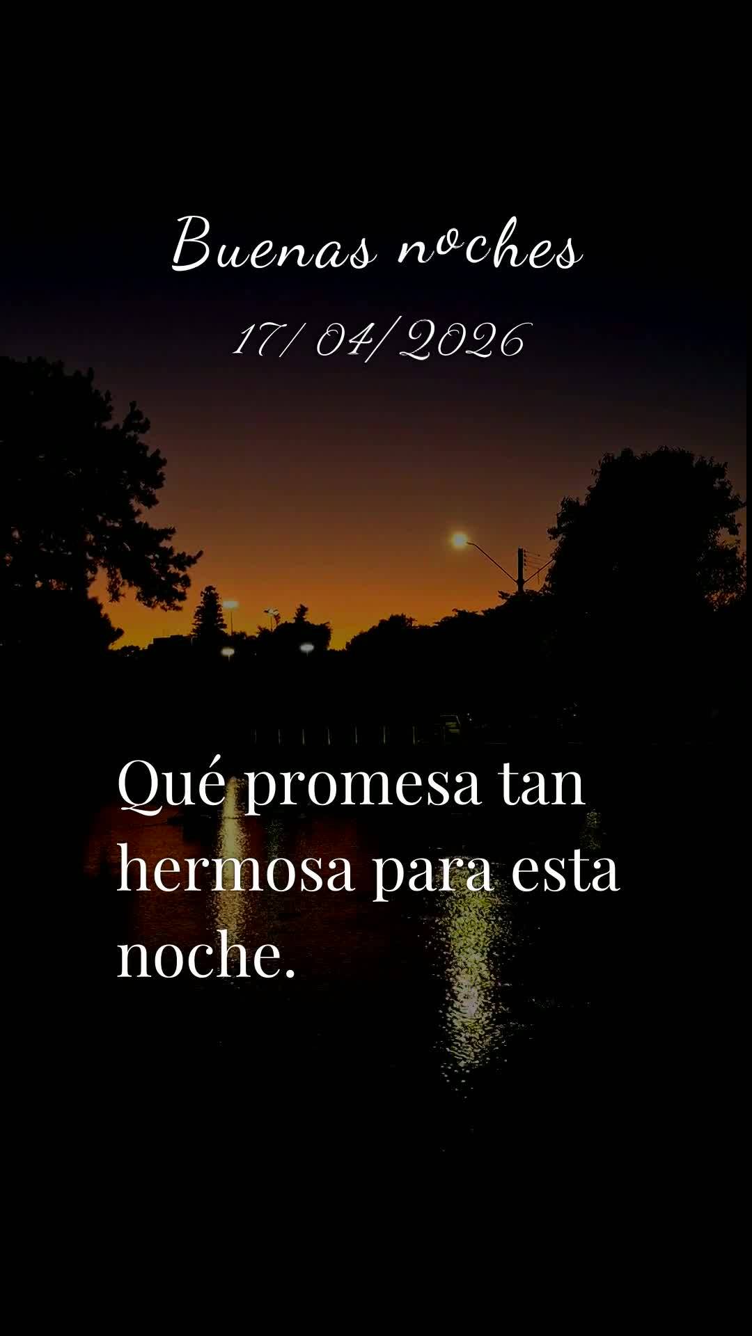 Boa noite! Que sexta-feira abençoada, 17 de Abril de 2026. A semana chegou ao fim, e que presente é esse momento de parar, respirar e agradecer. Deus f...