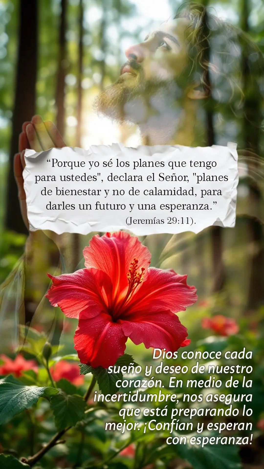 “Porque eu bem sei os planos que tenho para vós, diz o Senhor, planos de paz, e não de mal, para vos dar o fim que esperais.” (Jeremias 29:11). Deu...
