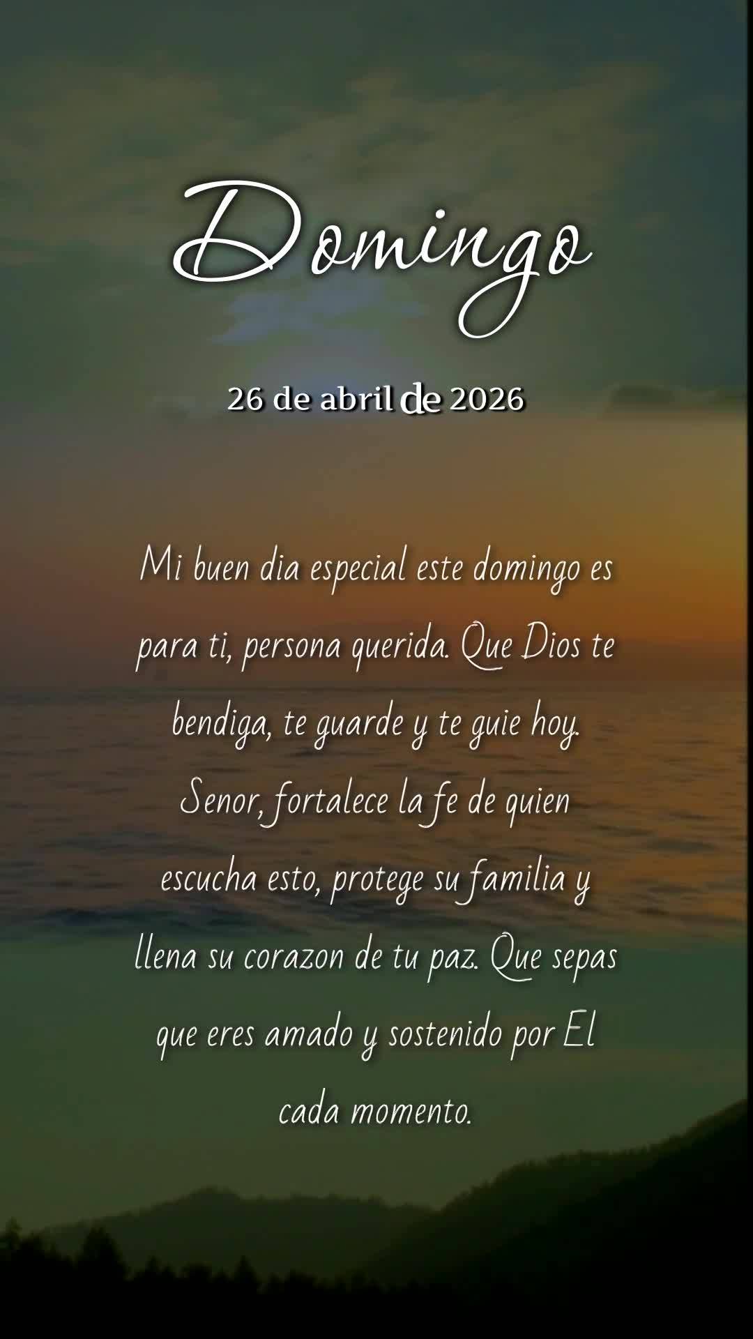 Meu bom dia especial neste domingo é para você, pessoa querida. Que Deus te abençoe, te guarde e te guie neste dia do Senhor. Que sua fé seja fortale...