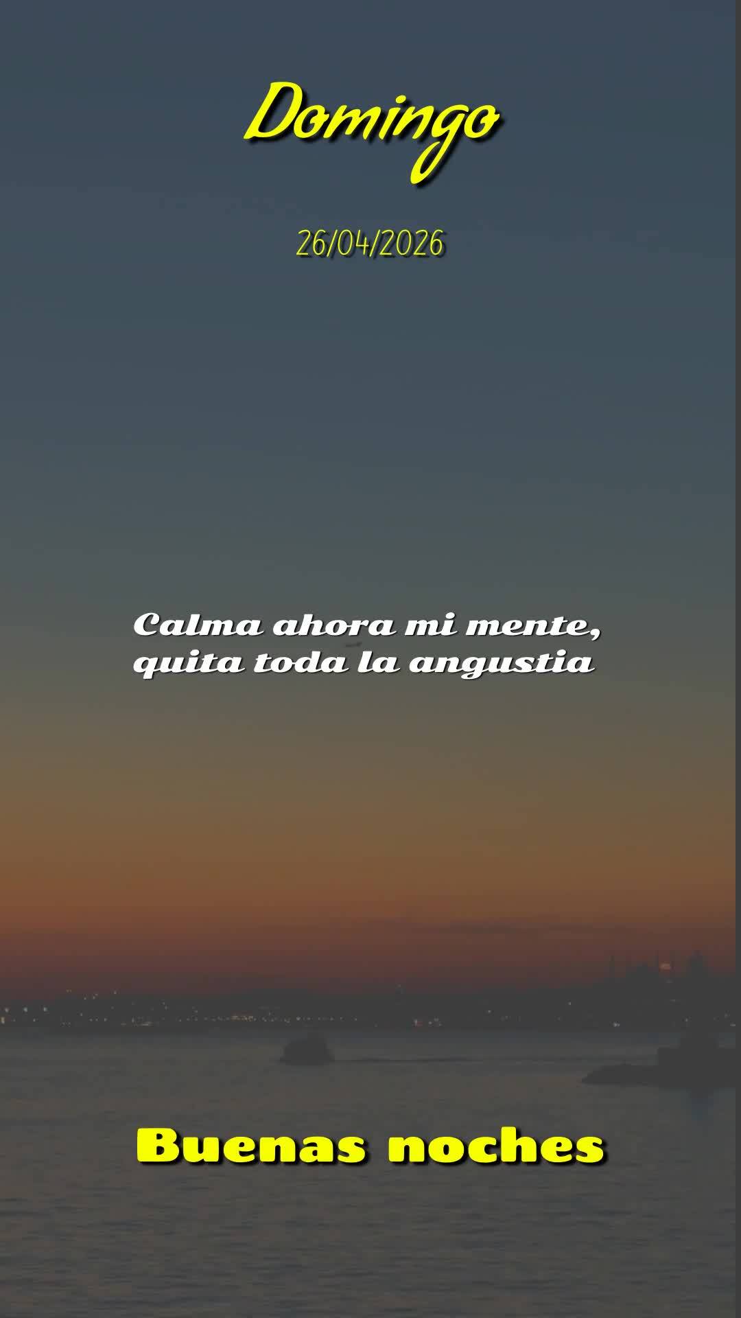 Boa noite. Oração da noite. Senhor meu Deus, neste domingo à noite, eu me coloco em tua presença com o coração cheio de gratidão. Obrigado por mai...