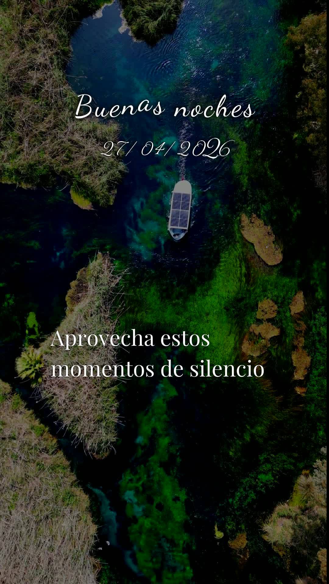 Boa noite! Hoje é segunda-feira, 27 de abril de 2026, e mais um dia chegou ao seu fim. Que Deus abençoe este momento precioso de descanso, renovando su...