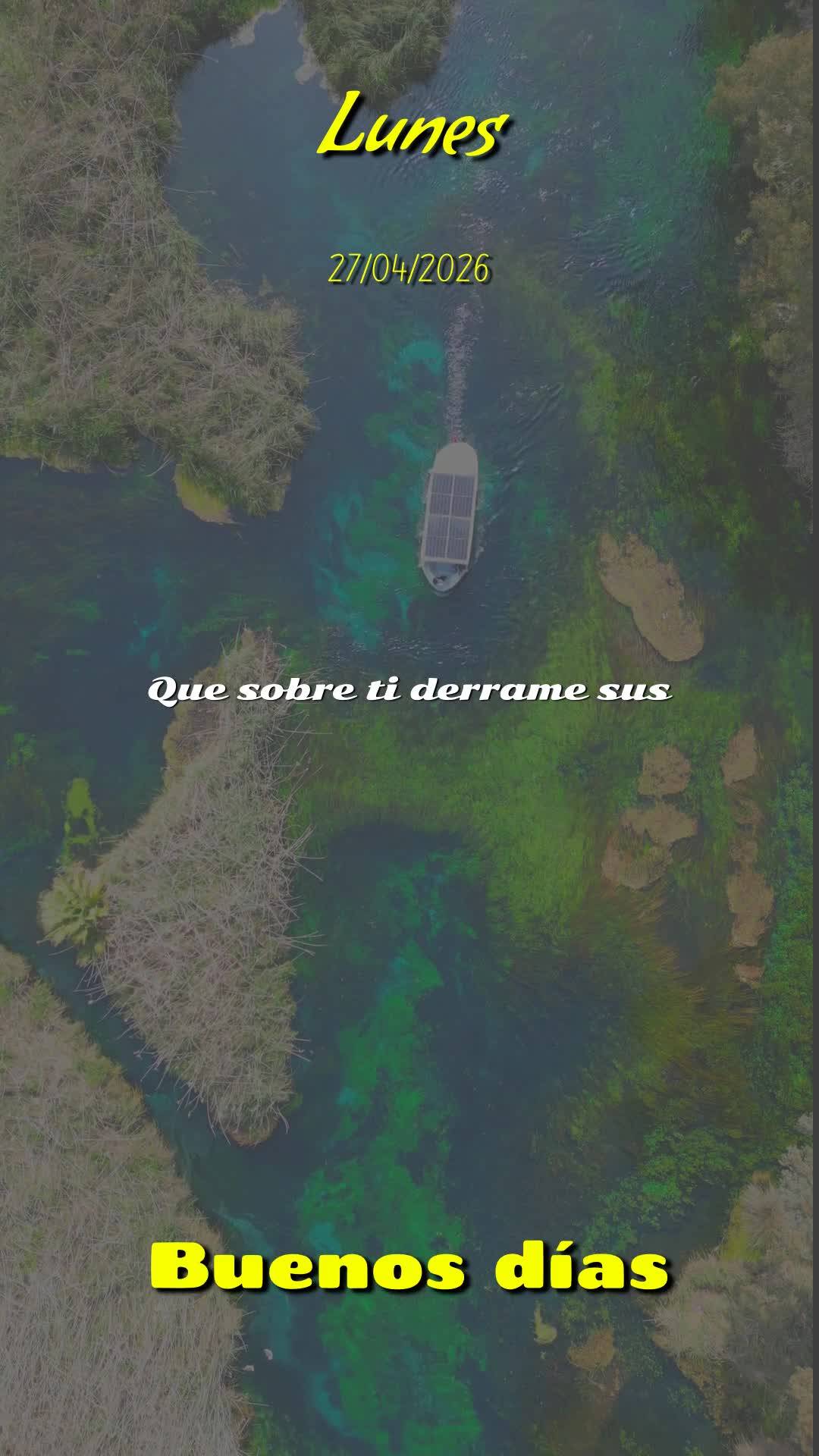 Bom dia! Que esta segunda-feira, 27 de abril de 2026, seja marcada pela poderosa presença de Jesus em cada detalhe da sua vida. Que Ele caminhe ao seu l...
