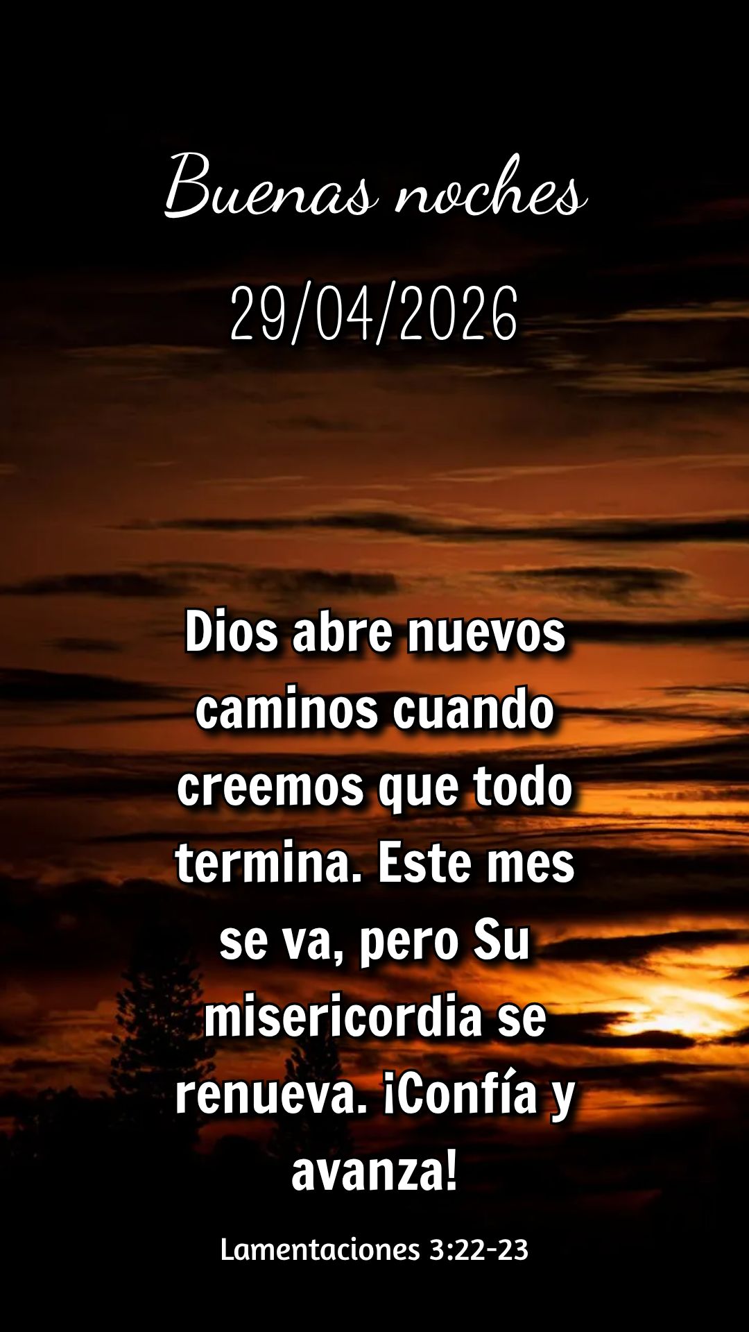 Senhor, aqui estou no meio da semana, cansado mas confiante. Obrigado por caminhar comigo. Sustenta-me até o fim deste mês com Tua paz.