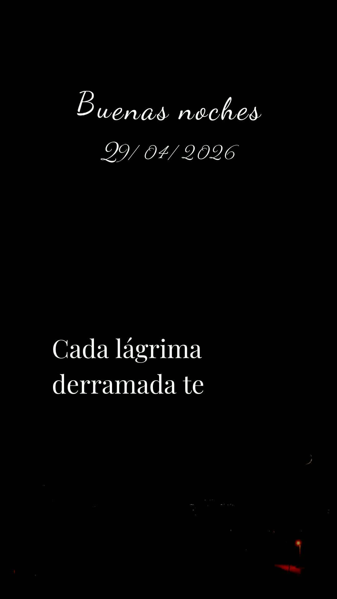 Boa noite. Nesta quarta-feira, 29 de Abril de 2026, enquanto o céu se enche de estrelas, lembre-se: foi Deus quem as acendeu, uma a uma, para te dizer q...