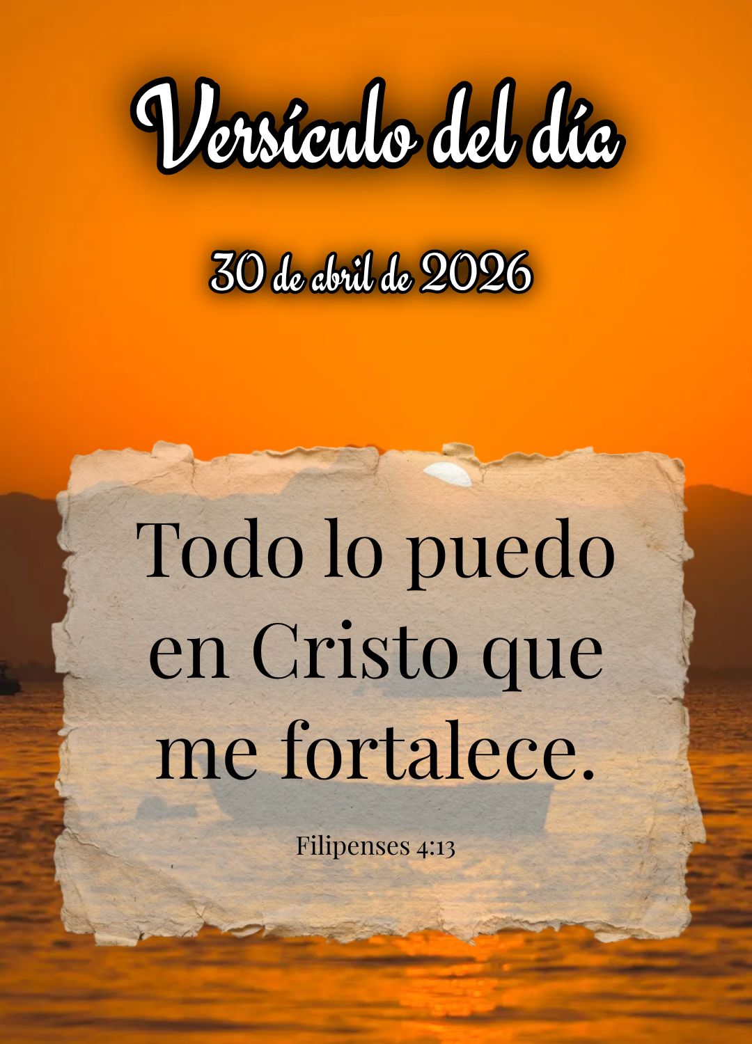 Posso todas as coisas naquele que me fortalece. Versículo do dia Filipenses 4:13