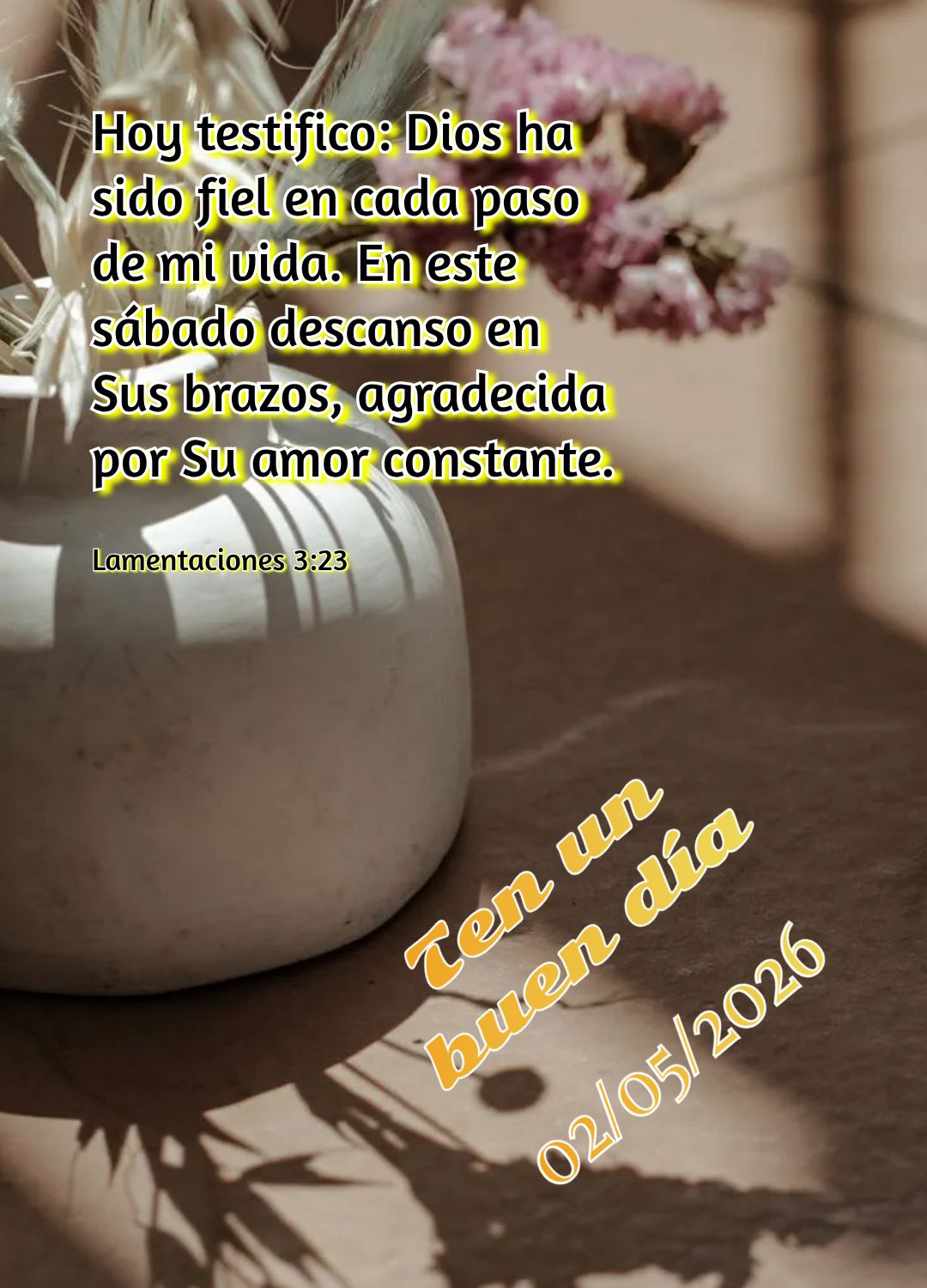 Se hoje seu coração está ferido, saiba: Deus está perto dos quebrantados. Ele cura, restaura e renova suas forças neste sábado. Tenha um bom dia Sa...