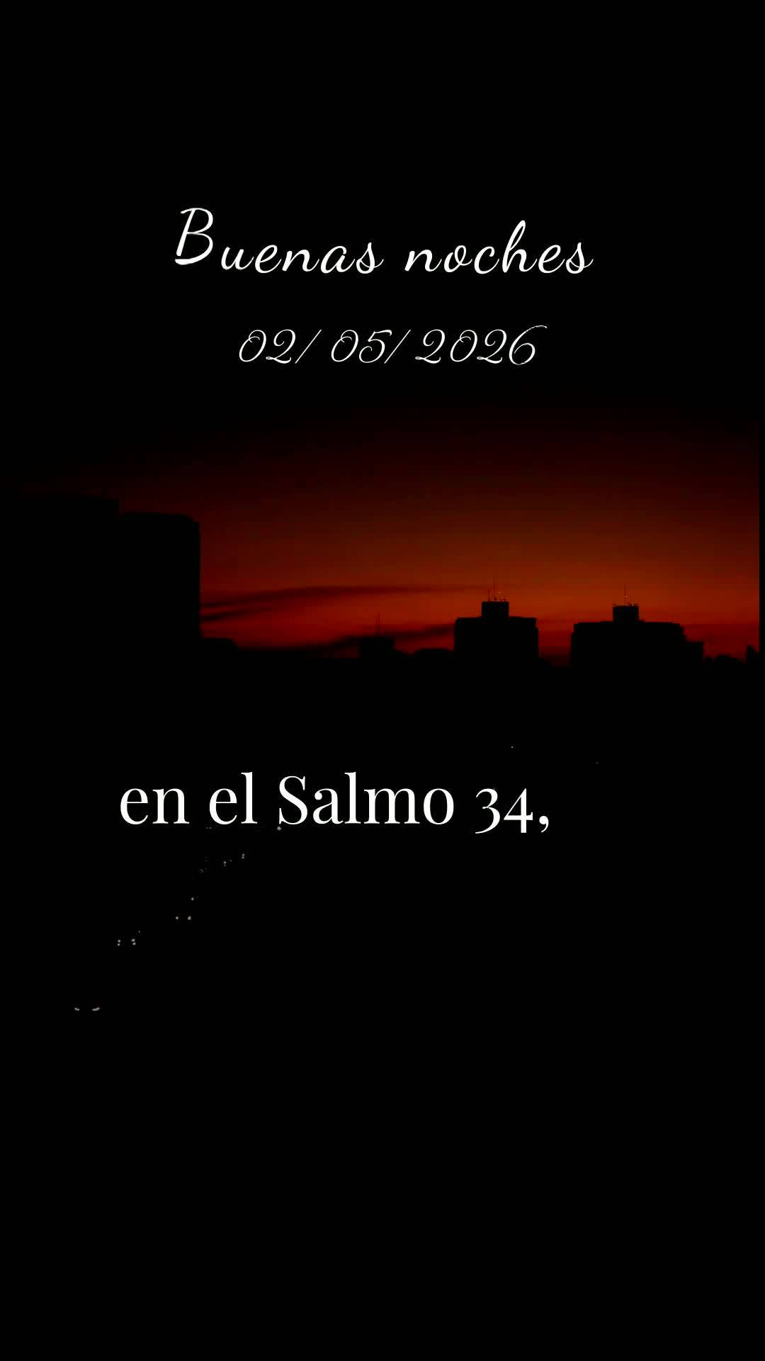 Boa noite. Neste Sábado, 2 de Maio de 2026, eu me coloco diante do Senhor com fé e ousadia para interceder por você. Que a bênção do Altíssimo te ...
