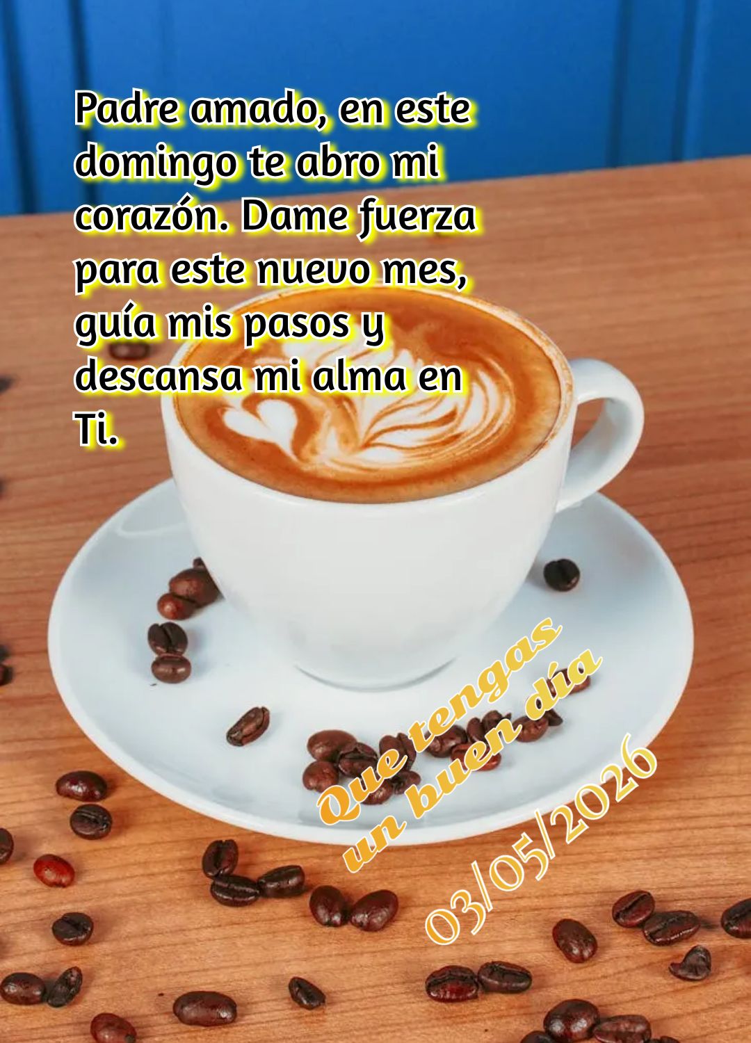 Senhor, neste domingo entrego em Tuas mãos o meu descanso, minha família e os planos do novo mês. Que Tua vontade se cumpra em mim. Tenha um bom dia P...