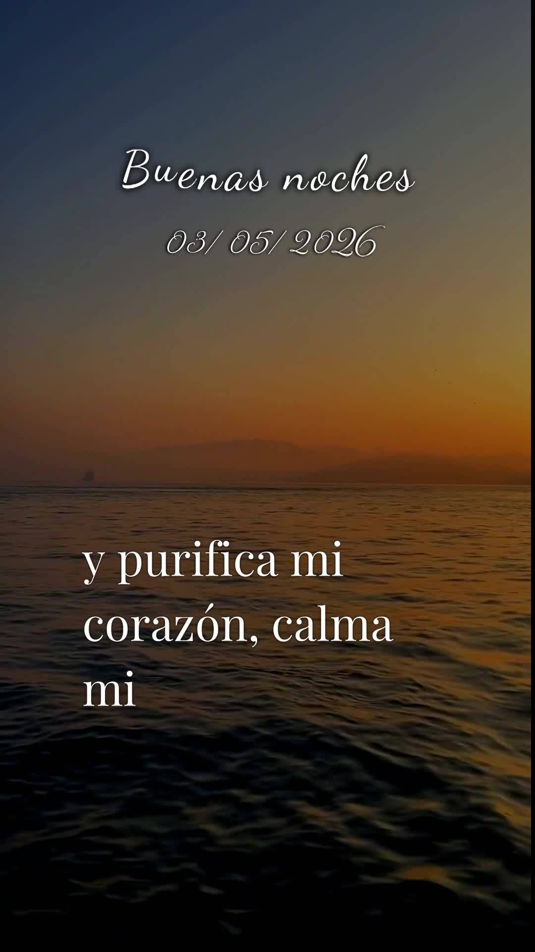 Boa noite. Hoje é Domingo, 3 de Maio de 2026, e antes de fechar os olhos para descansar, eu paro neste silêncio sagrado para falar contigo, Senhor. Obr...