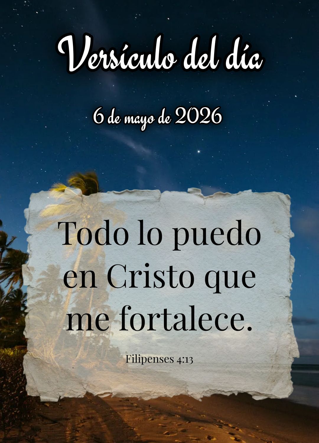 Posso todas as coisas naquele que me fortalece. Versículo do dia Filipenses 4:13
