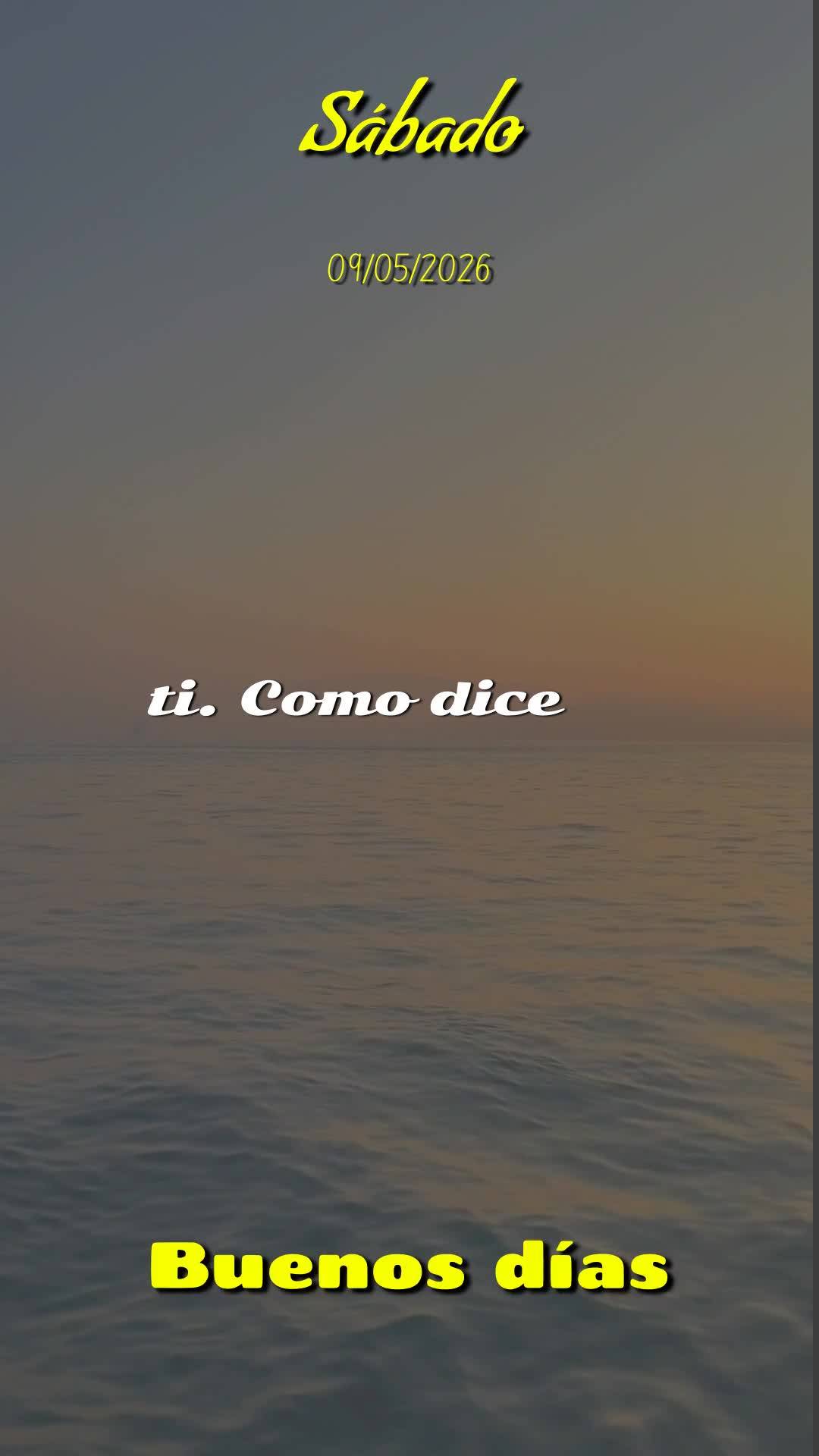Deus, bom dia. Antes de qualquer coisa, obrigado por abrir meus olhos neste sábado, 9 de maio de 2026, e me conceder o privilégio de mais um amanhecer....