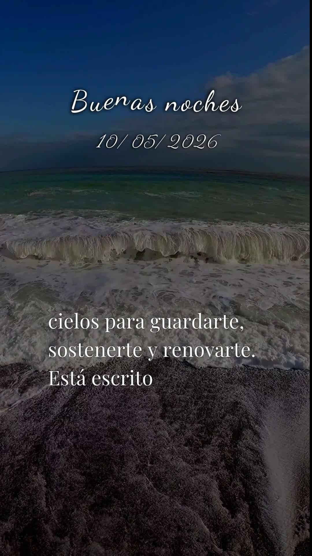 Boa noite. Neste Domingo, 10 de Maio de 2026, Dia das Mães, eu oro, eu declaro e eu profetizo que a bênção do Senhor te alcance onde quer que você e...