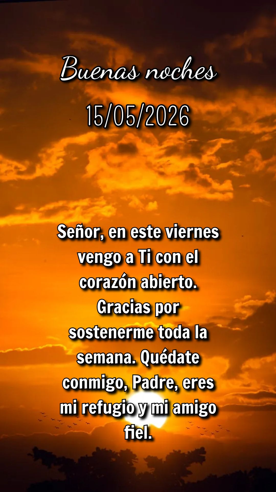 Que nesta sexta-feira o Senhor abençoe sua vida, sua casa e sua família. Que a paz de Deus repouse sobre cada coração e o fim de semana seja repleto ...