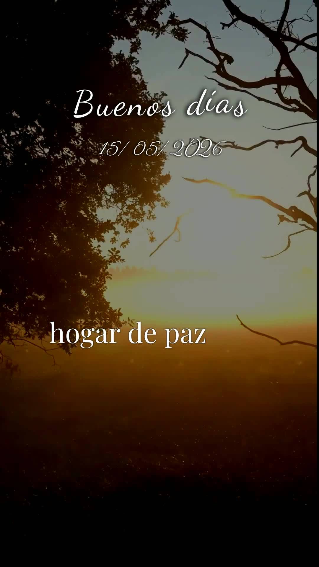 Bom dia! Hoje é sexta-feira, 15 de Maio de 2026, e quero deixar uma bênção especial no seu coração. Que Deus te guarde, te cuide e te proteja em ca...
