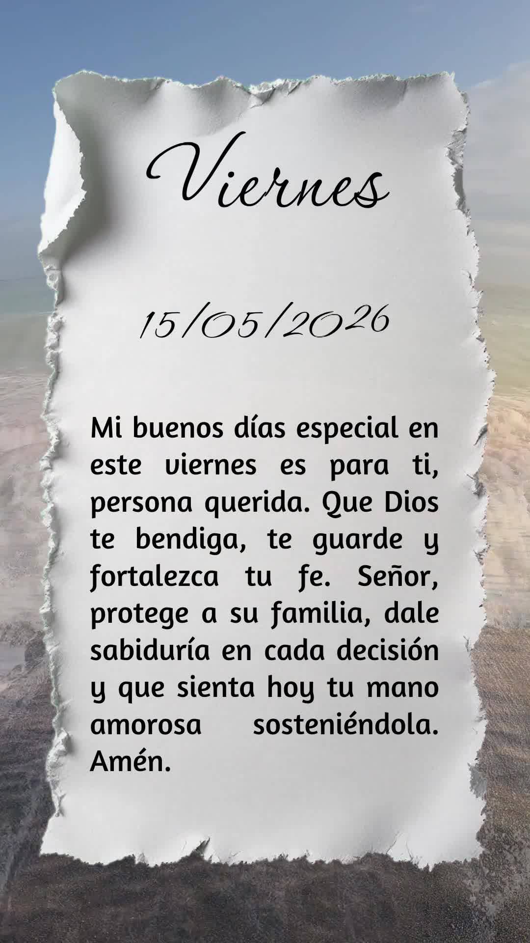 Meu bom dia especial nesta sexta-feira é para você, pessoa querida. Que Deus te abençoe, te guarde e fortaleça sua fé. Senhor, protege a família de...