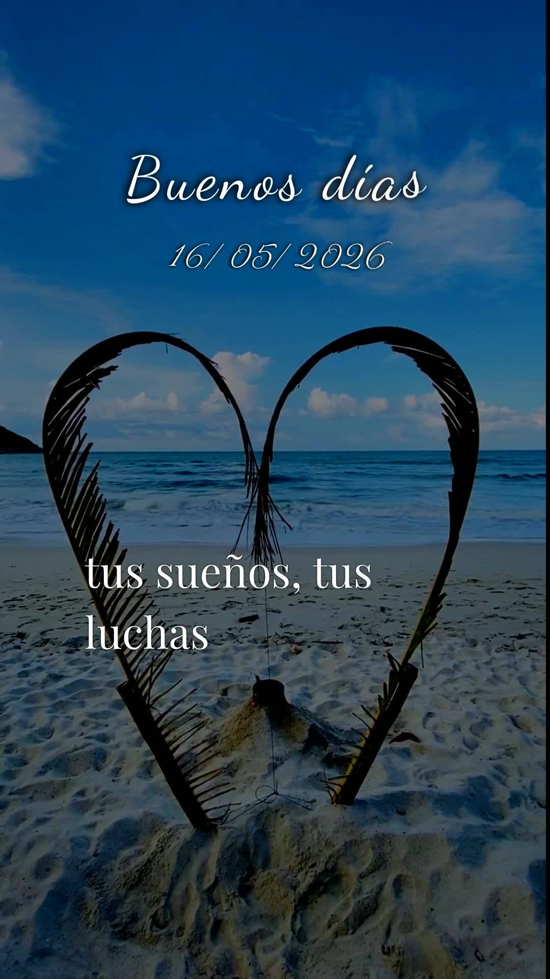 Bom dia! Neste sábado, 16 de Maio de 2026, eu declaro sobre a sua vida que o céu se abra e derrame bênçãos sem medida. Que a mão de Deus guie cada ...