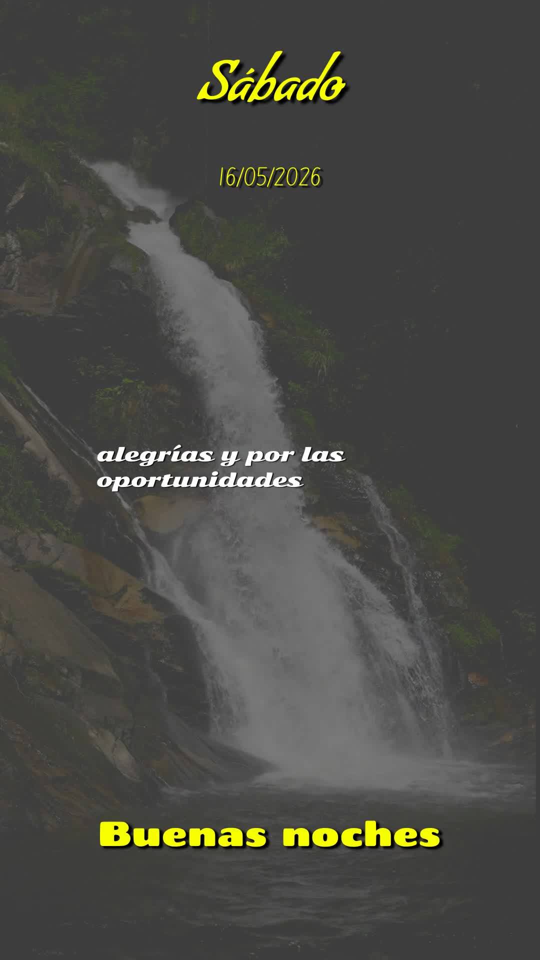 Boa noite. Neste sábado, dia dezesseis de maio de dois mil e vinte e seis, que Deus abençoe este momento sagrado de descanso, renovando nossas forças ...