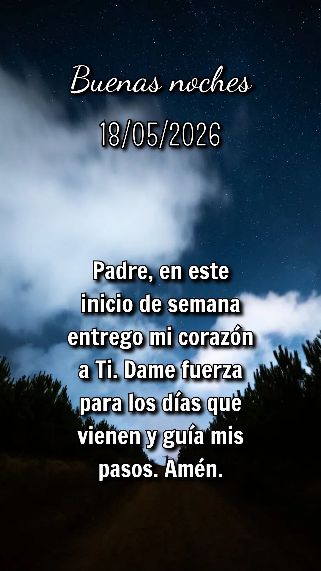 Senhor, nesta nova semana eu clamo a Ti. És meu refúgio e fortaleza nos momentos difíceis. Sustenta-me com Tua mão poderosa. Salmos 46:1