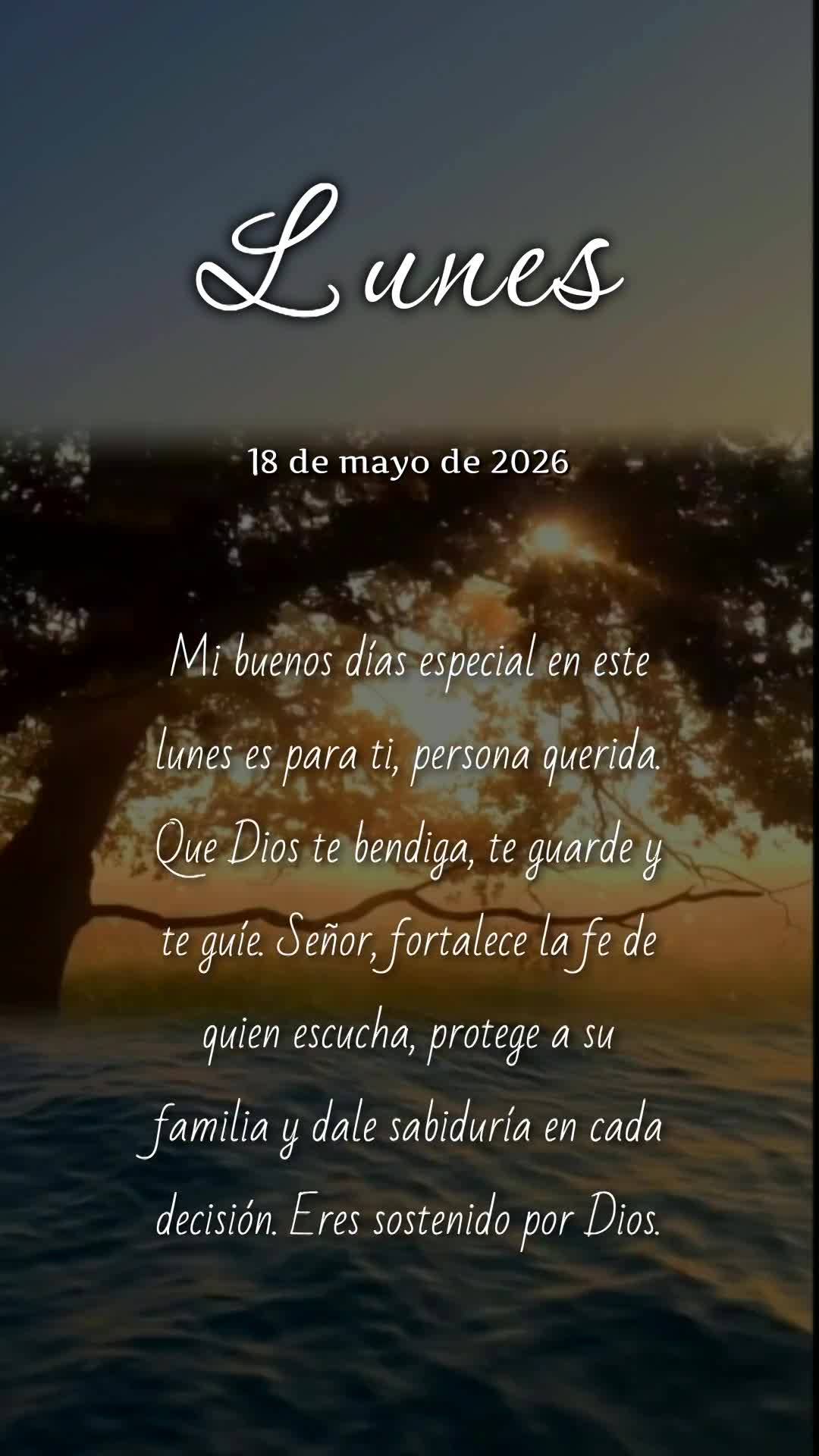 Meu bom dia especial nesta segunda-feira é para você, pessoa querida. Que Deus te abençoe, te guarde e te guie em cada passo. Senhor, fortalece a fé ...