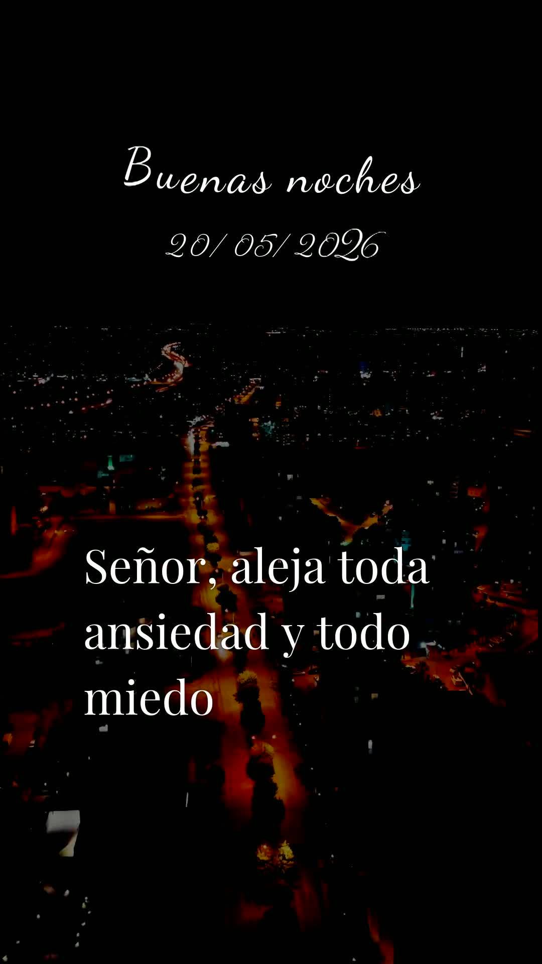 Boa noite. Hoje é quarta-feira, 20 de Maio de 2026, e neste silêncio da noite eu me coloco diante de Ti, meu Deus. Obrigado por mais um dia vivido, por...