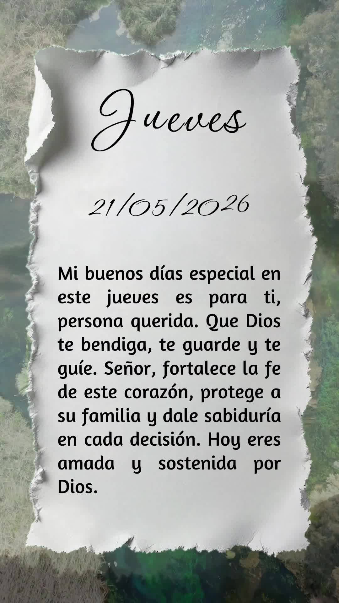 Meu bom dia especial nesta quinta-feira é para você, pessoa querida. Que Deus te abençoe, te guarde e te guie em cada passo. Senhor, fortalece a fé d...