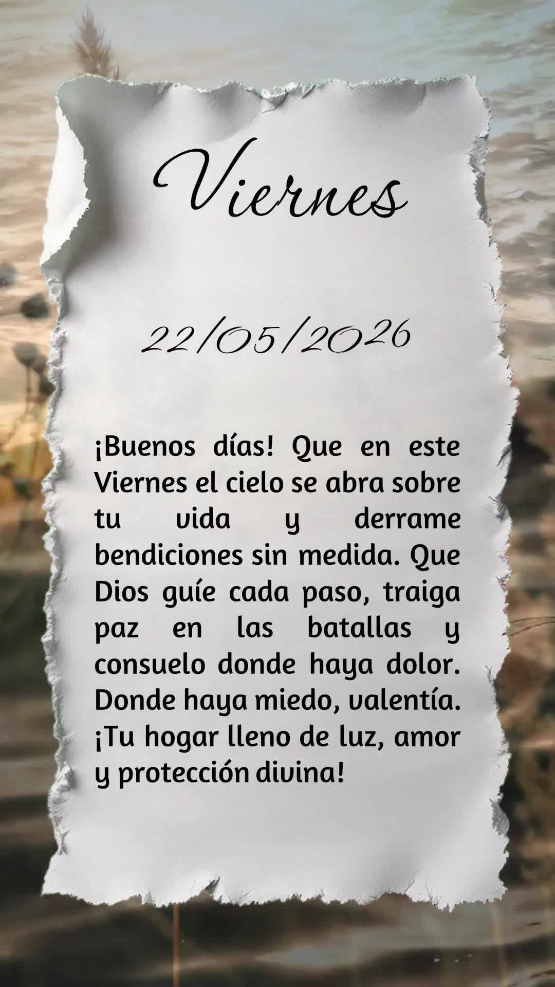 Bom dia! Que nesta sexta-feira o céu se abra sobre sua vida e derrame bênçãos sem medida. Que Deus guie cada passo, traga paz em meio às batalhas e ...
