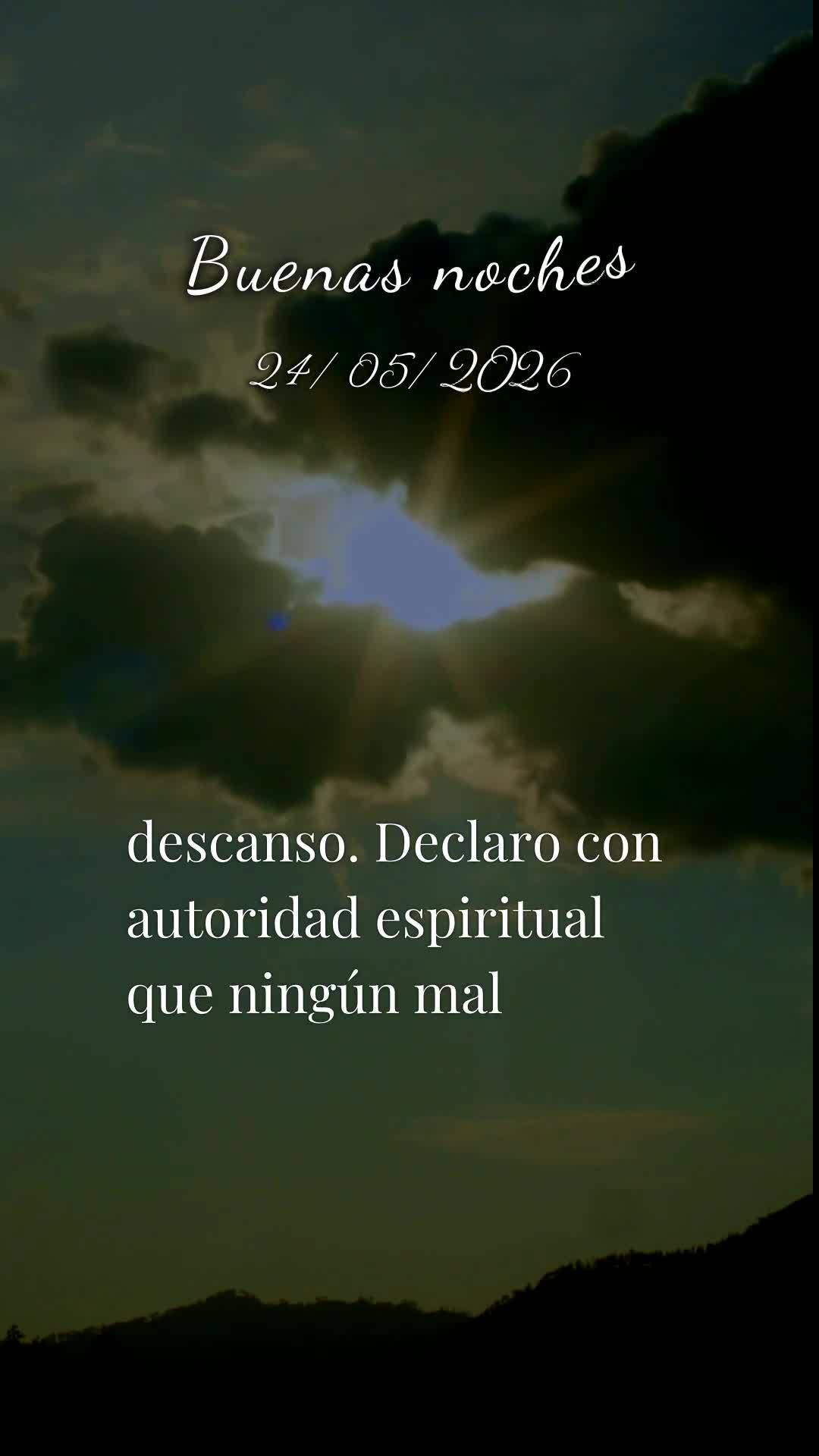Boa noite. Neste Domingo de Pentecostes, 24 de Maio de 2026, eu oro, eu declaro e eu profetizo que a bênção do Senhor te alcance onde quer que estejas...