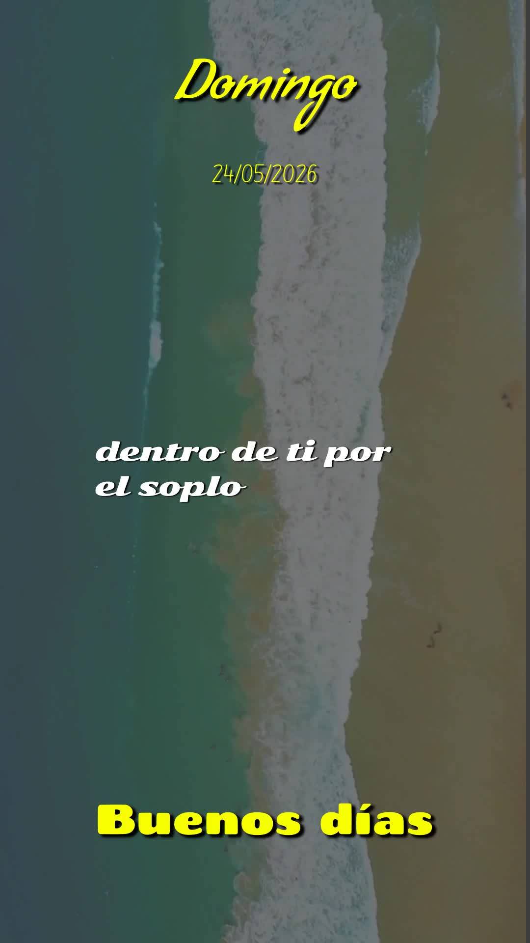 Bom dia! Hoje é Domingo, 24 de Maio de 2026, Dia de Pentecostes, quando o Espírito Santo desceu sobre os apóstolos como línguas de fogo. Que neste di...