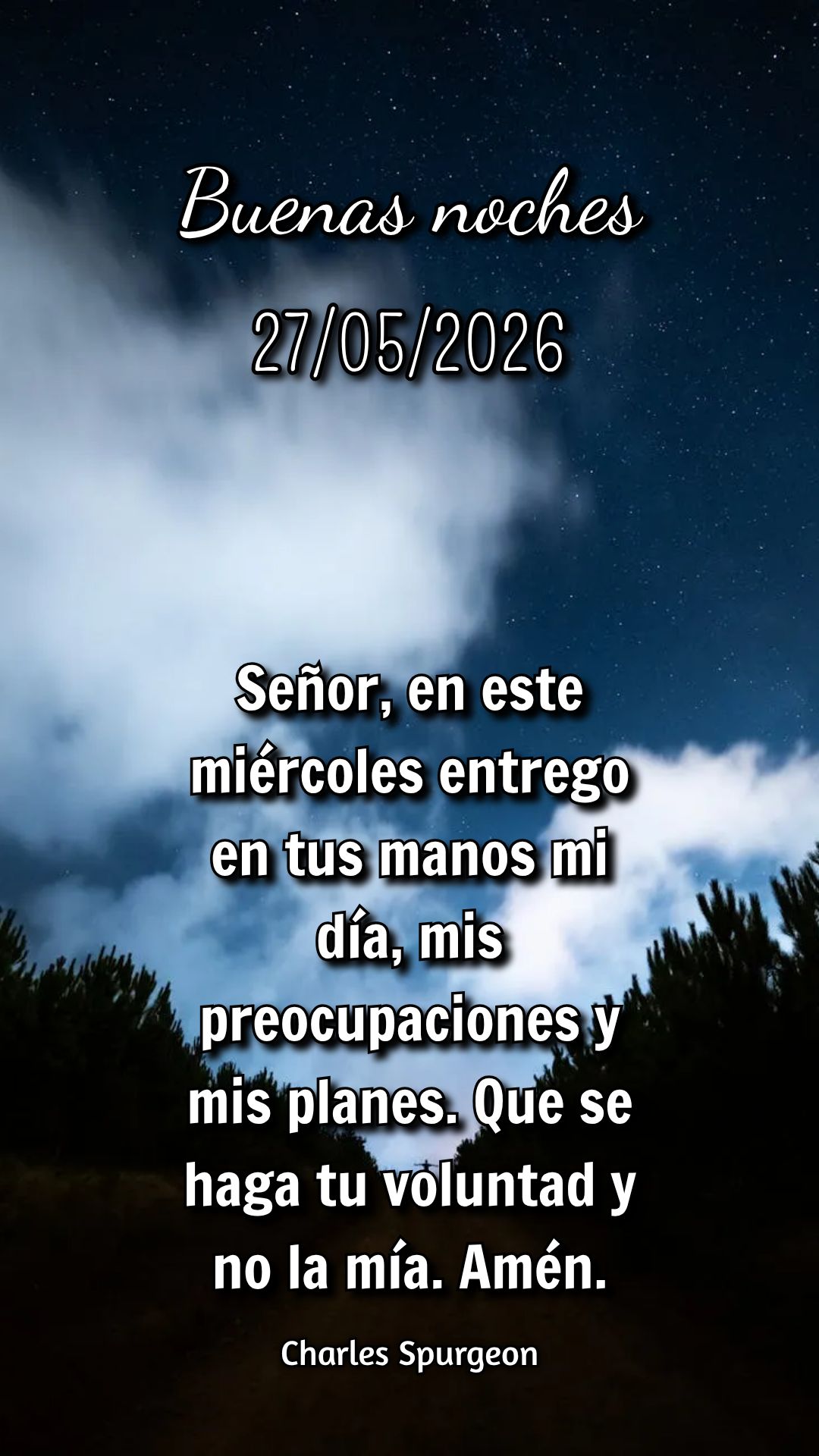 Senhor, no meio desta quarta-feira, venho conversar contigo. Obrigado por caminhar comigo em cada detalhe deste dia. Tua presença é meu descanso.