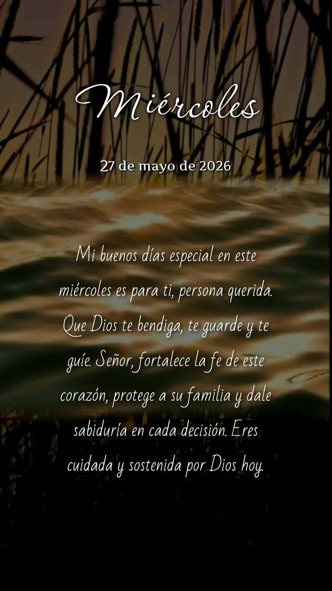 Meu bom dia especial nesta quarta-feira é para você, pessoa querida. Que Deus te abençoe, te guarde e te guie em cada passo. Senhor, fortalece a fé d...