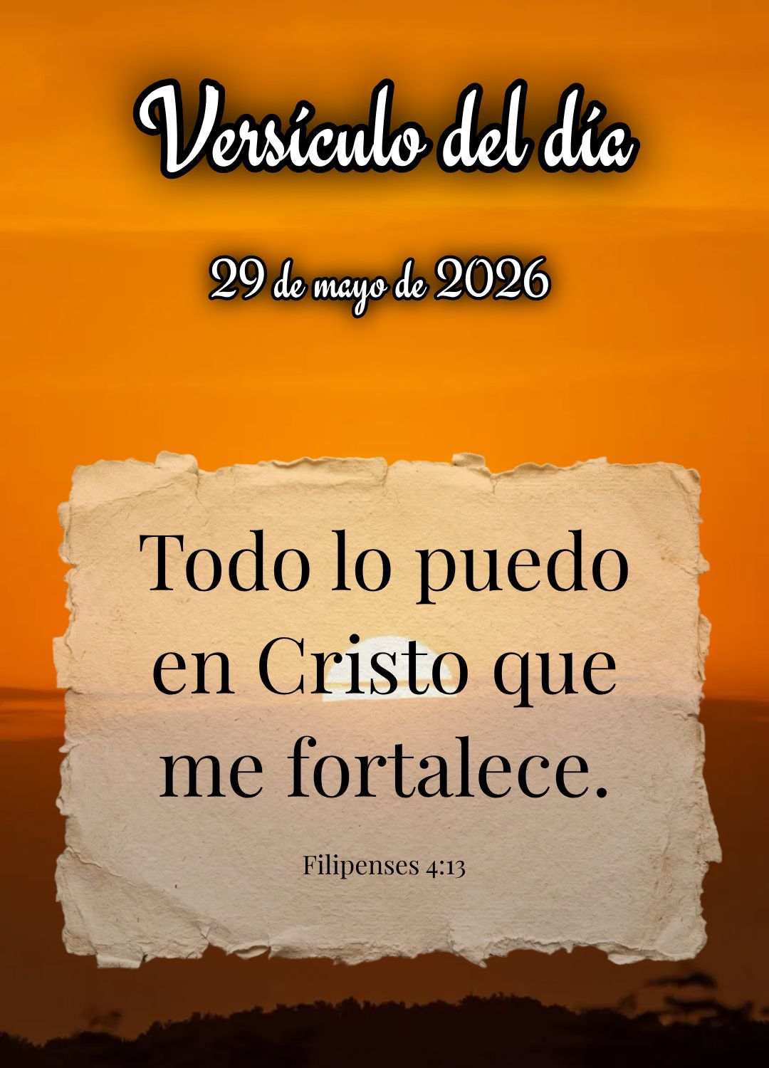 Posso todas as coisas naquele que me fortalece. Versículo do dia Filipenses 4:13