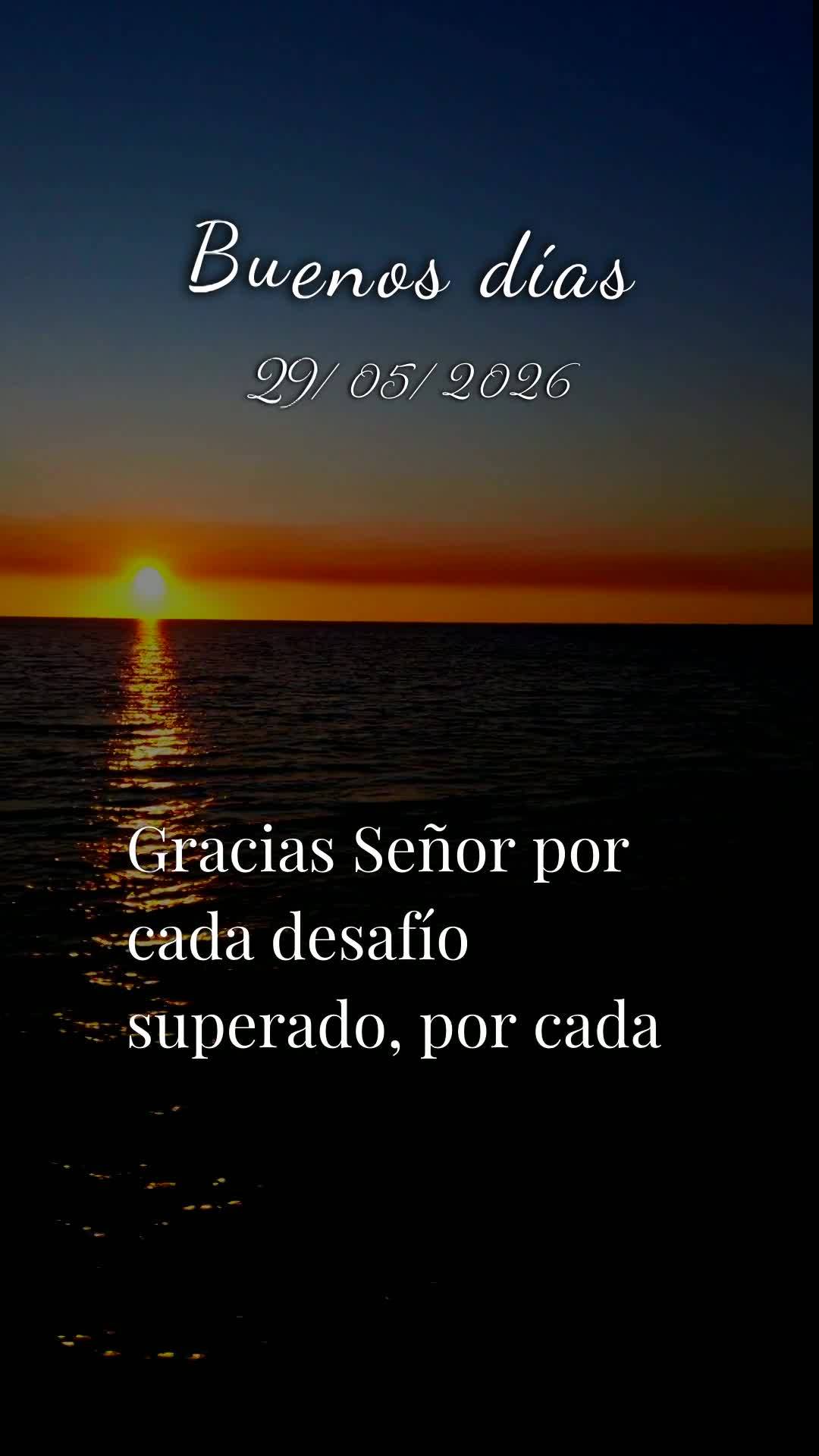 Bom dia, meu Deus. Hoje é sexta-feira, vinte e nove de maio de dois mil e vinte e seis, e antes que o sol tome conta do meu dia, eu paro diante de ti pa...